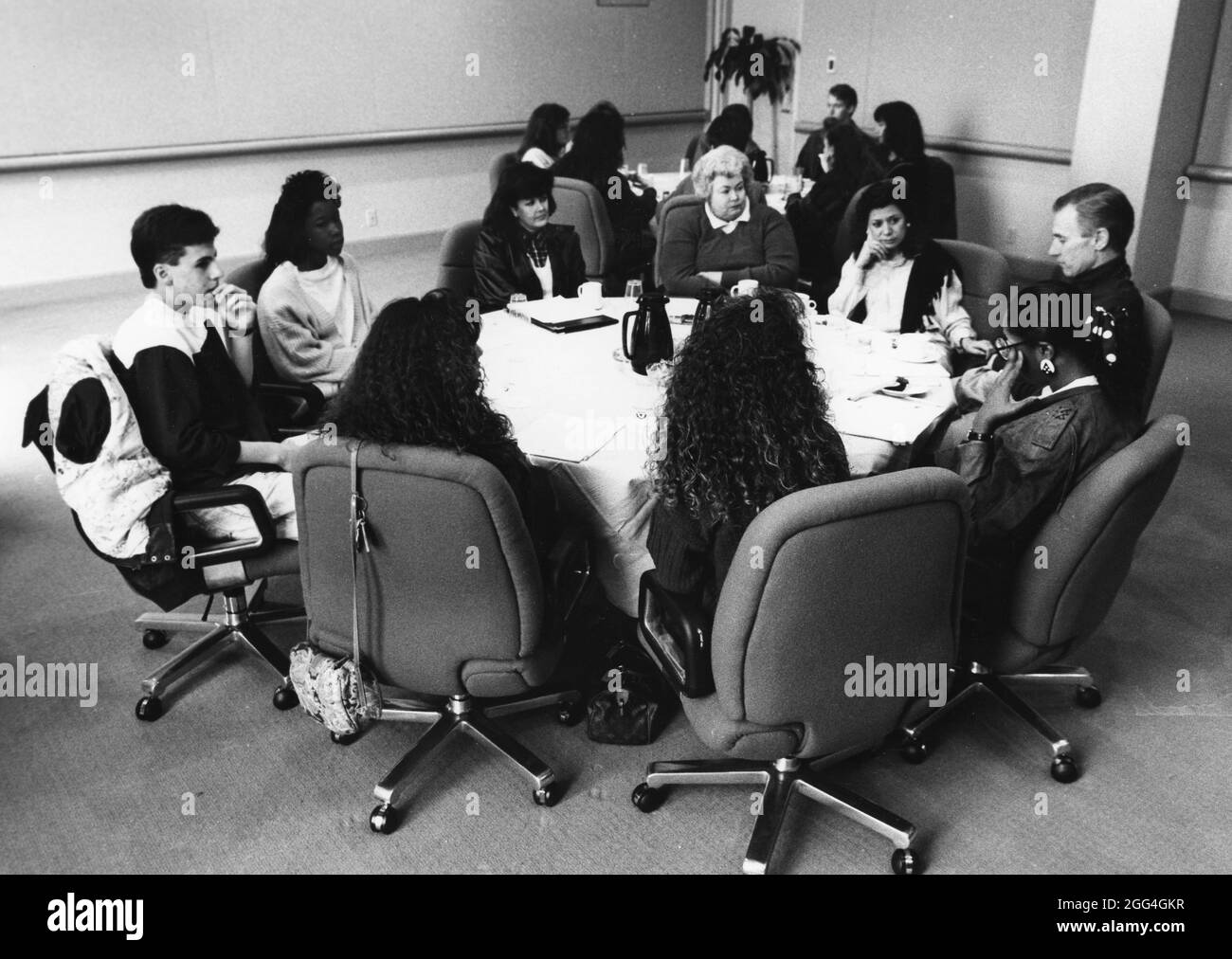 Therapy session Black and White Stock Photos & Images - Alamy