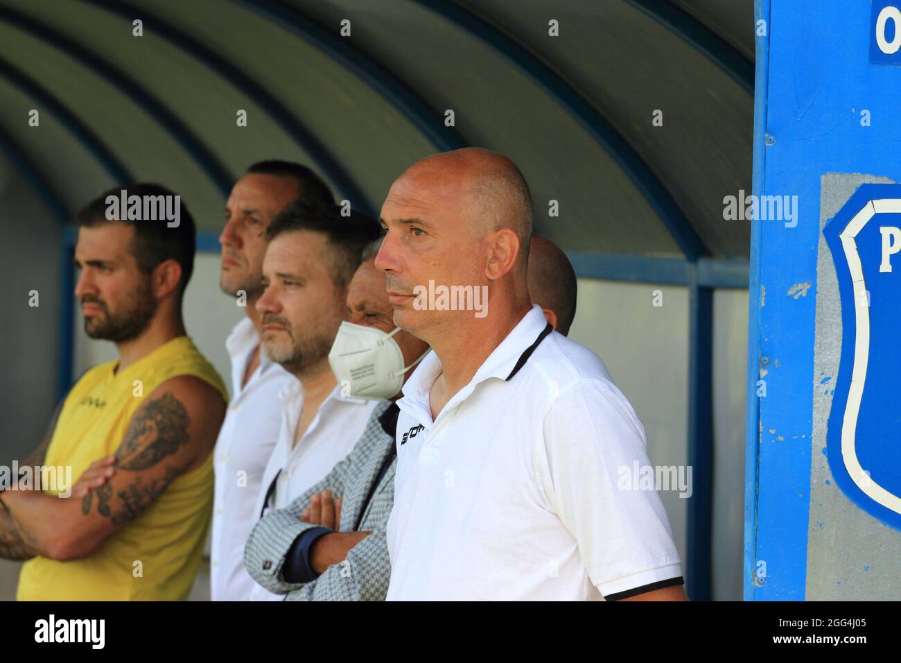 First day of the championship, first round during the Italian Football  League Pro, Serie C, Paganese vs ACR Messina at Marcello Torre Stadium.  Final score 4-4. (Photo by Pasquale Senatore/Pacific Press/Sipa USA