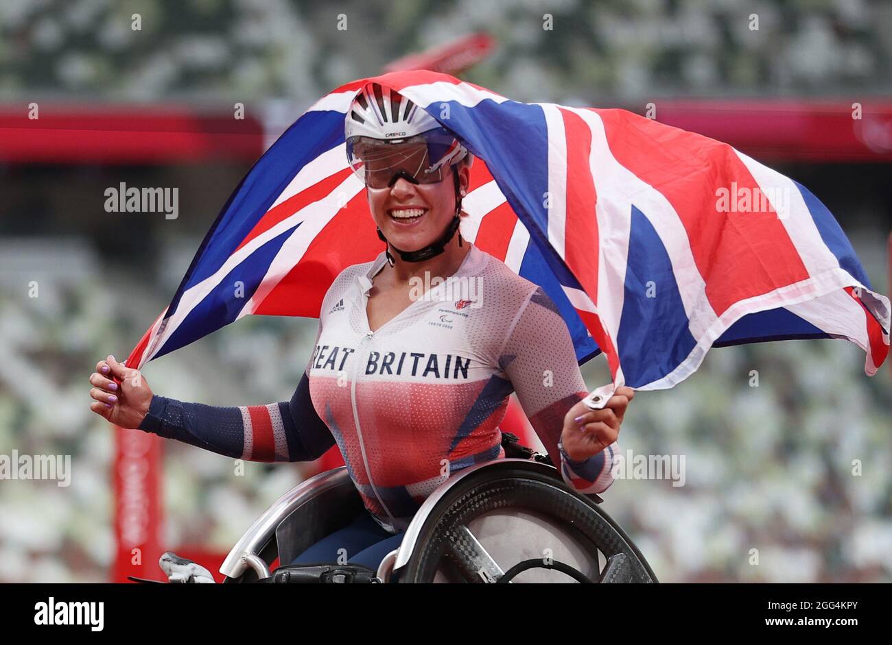 Womens 100m T34 Final Olympic Stadium Hi-res Stock Photography And ...