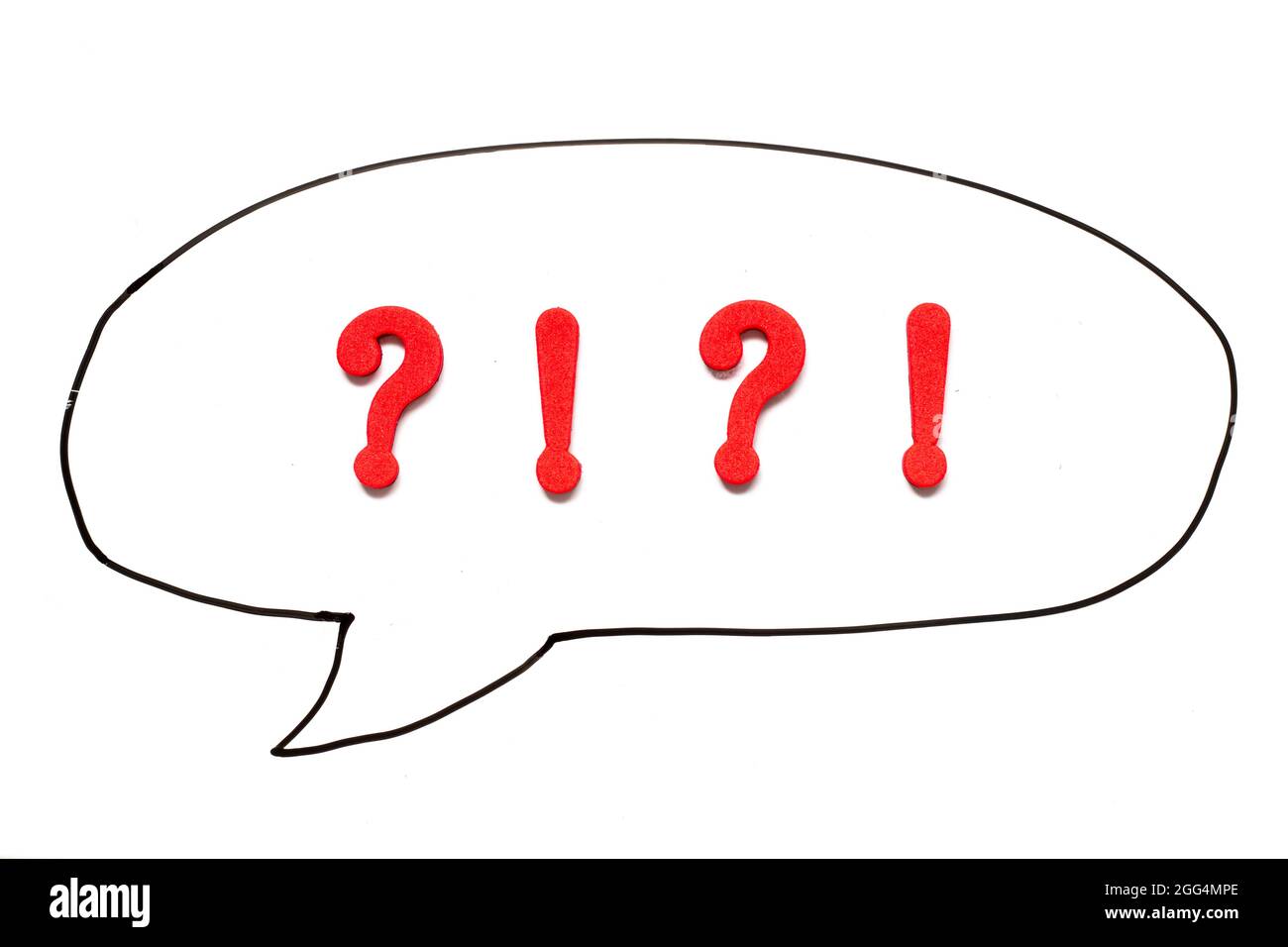 Bubble Letter Exclamation Point