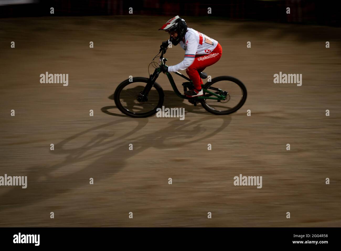Josie MCFALL of Great Britain during the 2021 MTB World Championships, Four  Cross (4X), Mountain Bike cycling event on August 27, 2021 in Val Di Sole,  Italy - Photo Olly Bowman / DPPI Stock Photo - Alamy