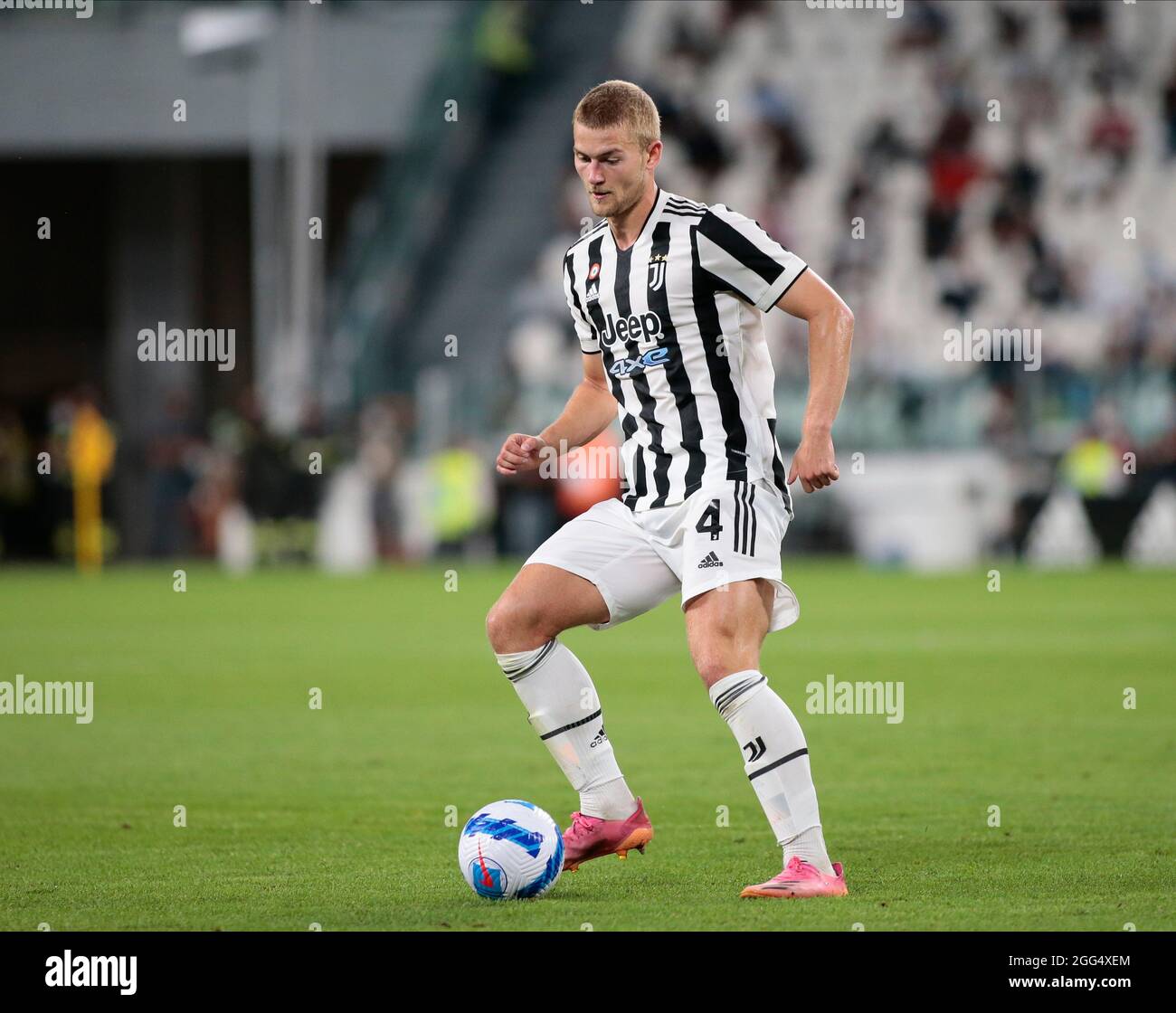 Matthijs De Light (Juventus Fc) during the Italian championship Serie A football match between