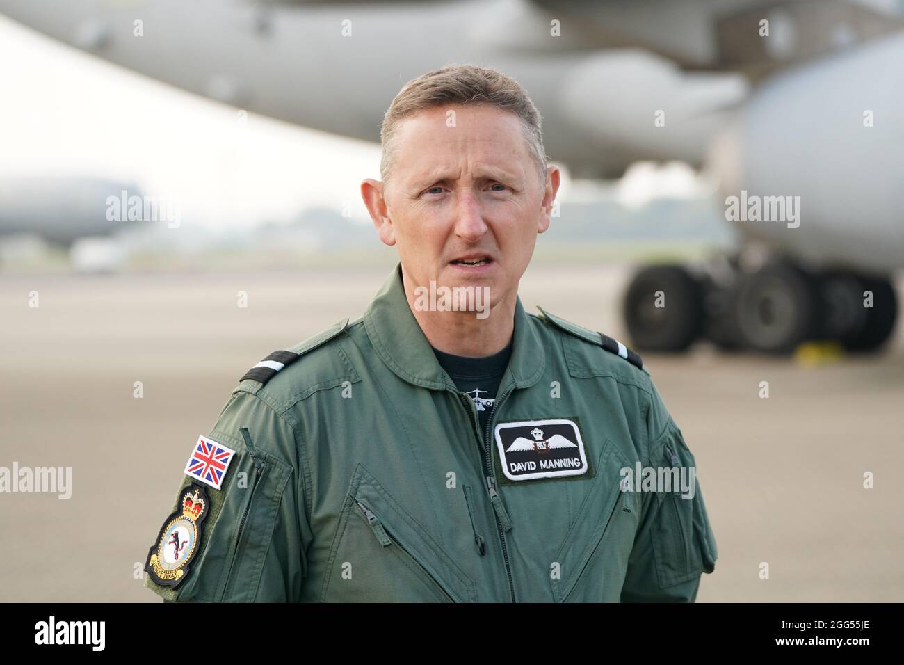 Speaking at raf brize norton hi-res stock photography and images - Alamy