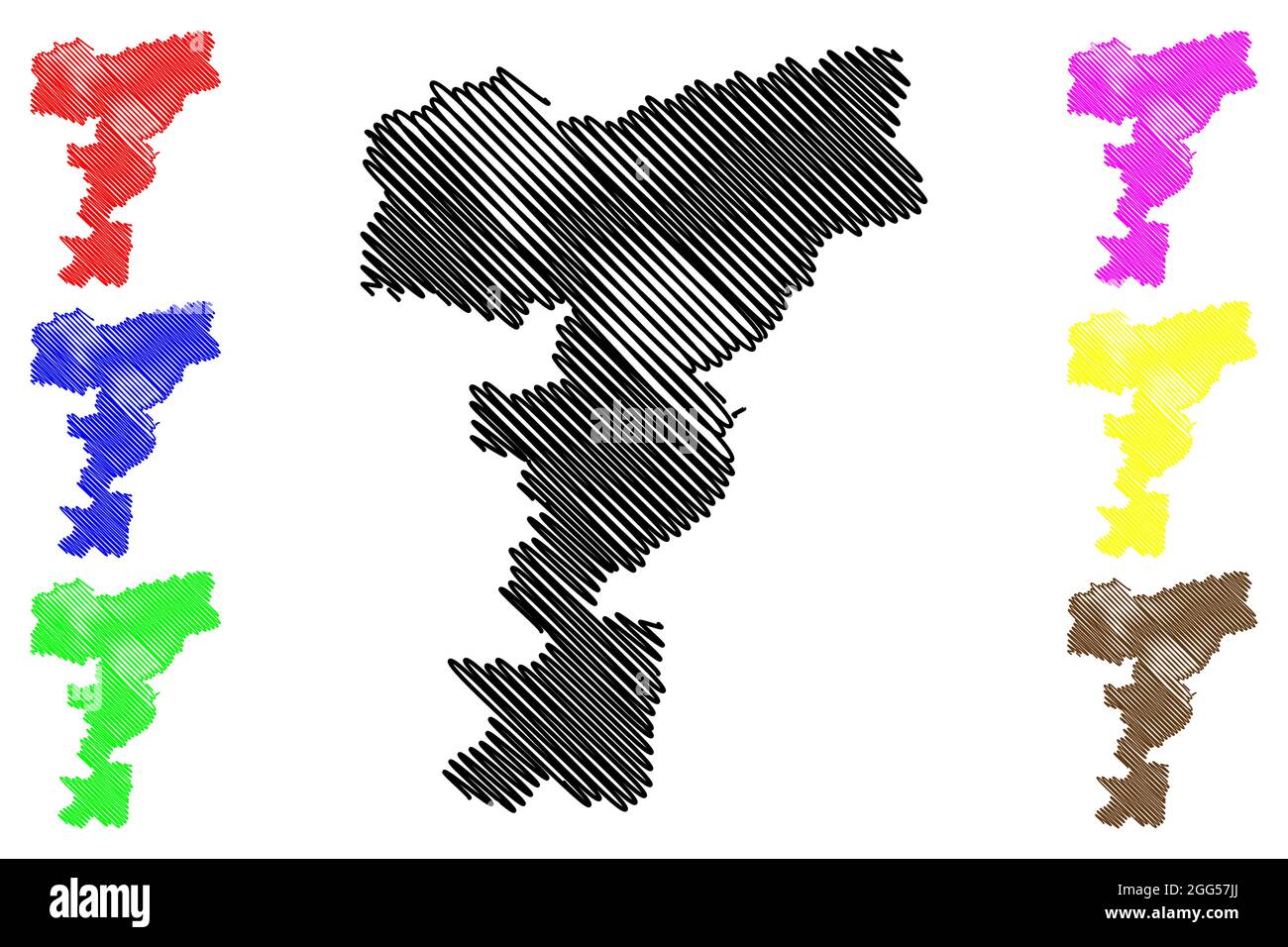 Ncr Map With Symbols Mettmann District (Federal Republic Of Germany, State Of North  Rhine-Westphalia, Nrw, Dusseldorf Region) Map Vector Illustration, Scribble  Sketch Mett Stock Vector Image & Art - Alamy