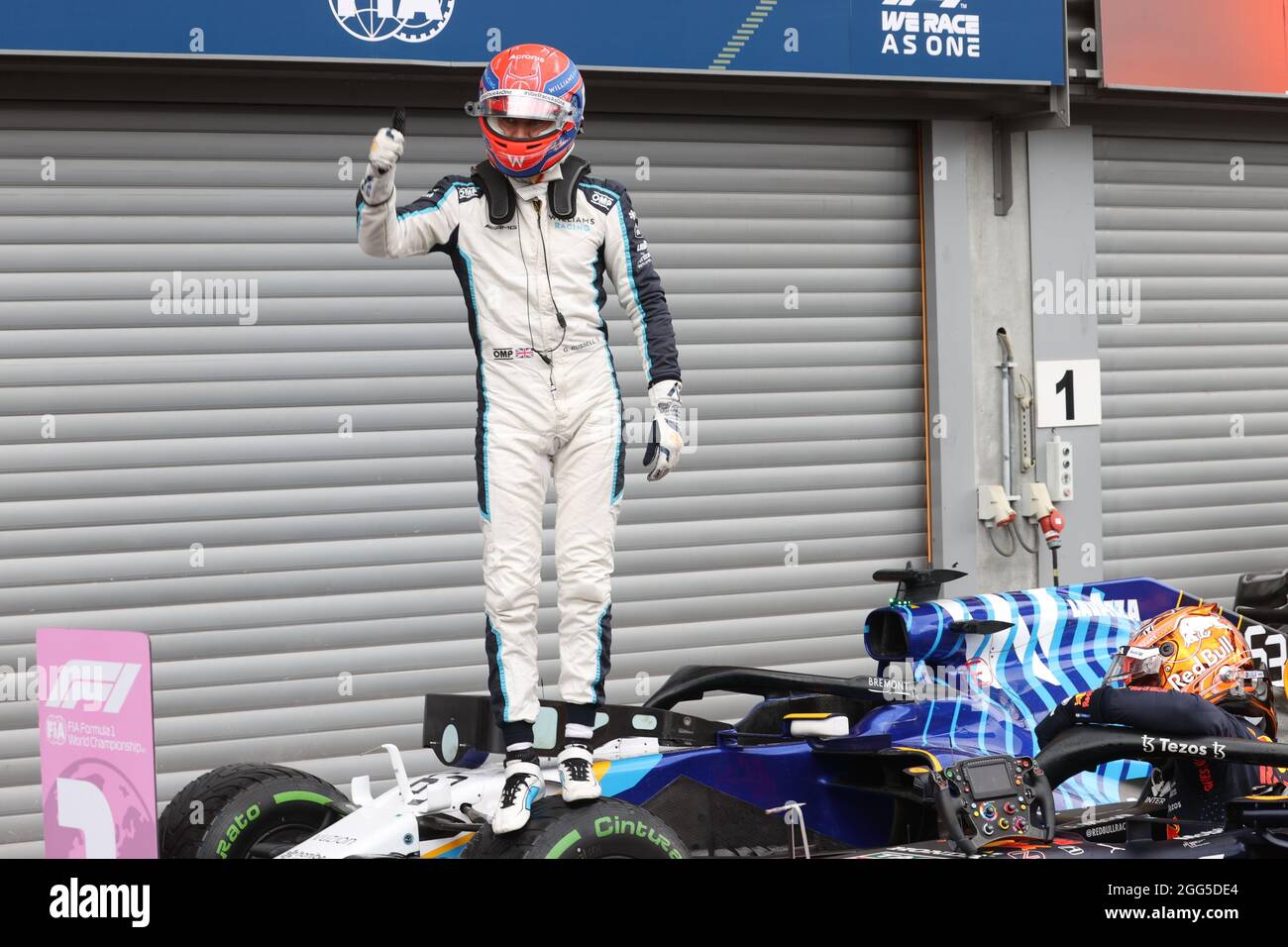 George Williams Racing RUSSELL George (gbr), Williams Racing F1 FW43B, portrait during the ...