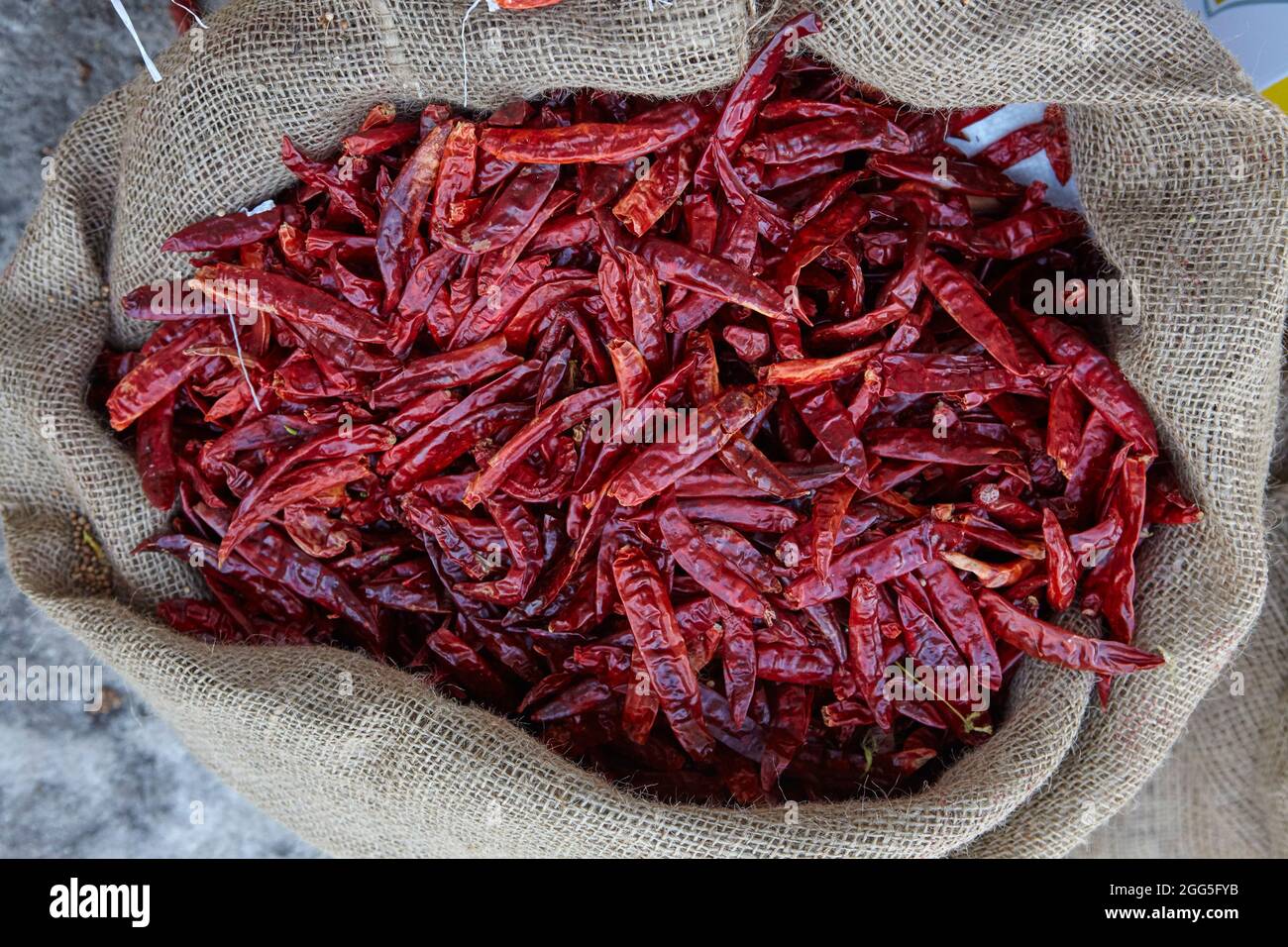Dried chili pepper Stock Photo Alamy