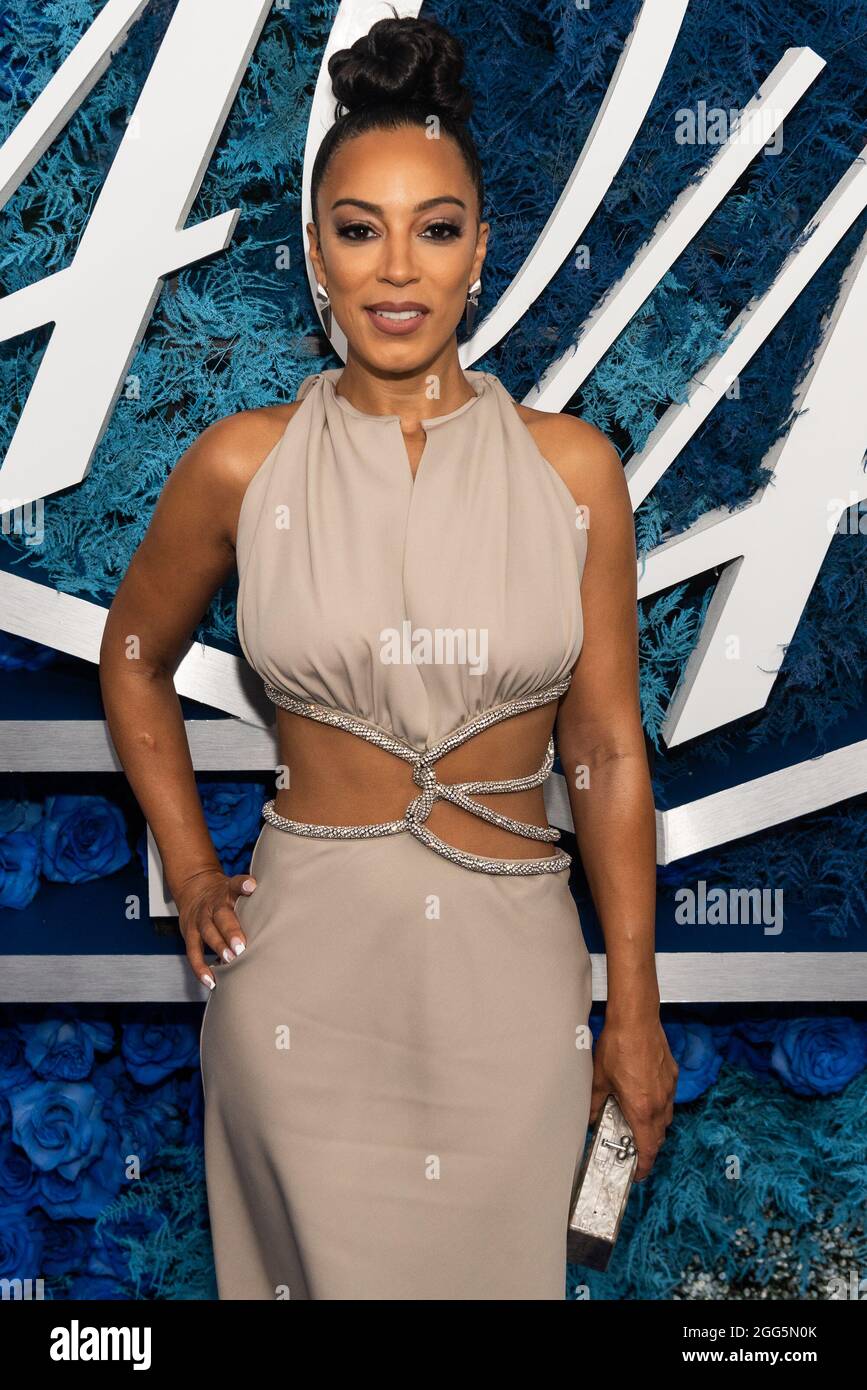 Angela Rye attends the 18-year anniversary of Jay-Z's 40/40 club in New ...