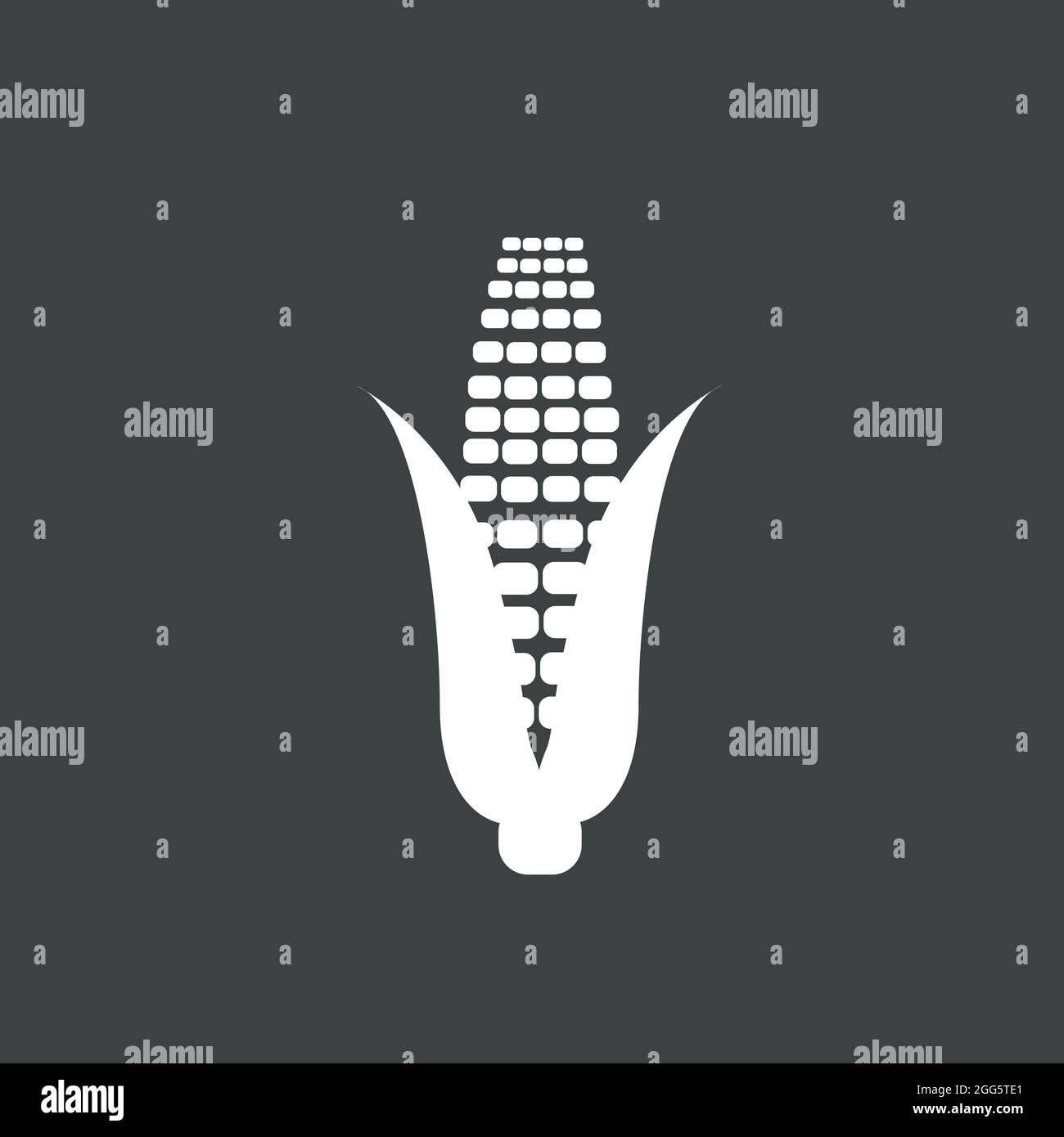 corn icon vector illustration Stock Vector Image & Art - Alamy