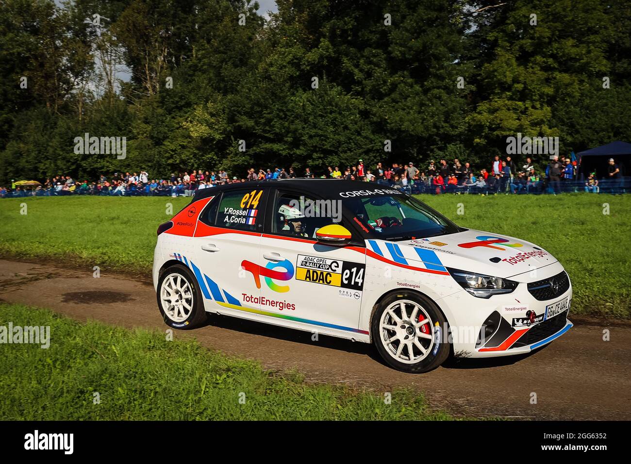 Corsa e 2024 rally car