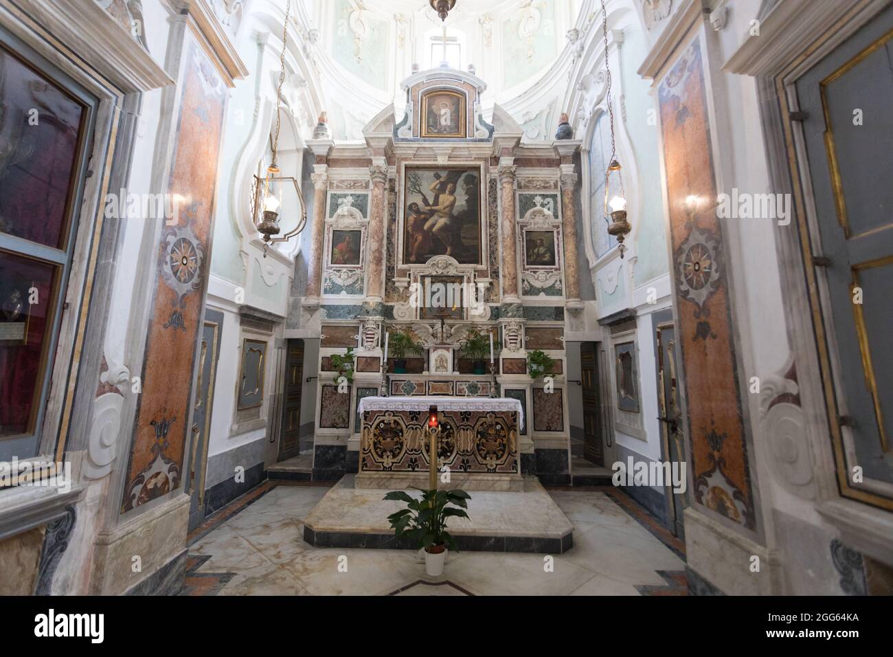 Cathedral (duomo) of ravello, in amalfi coast, italy Stock Photo - Alamy