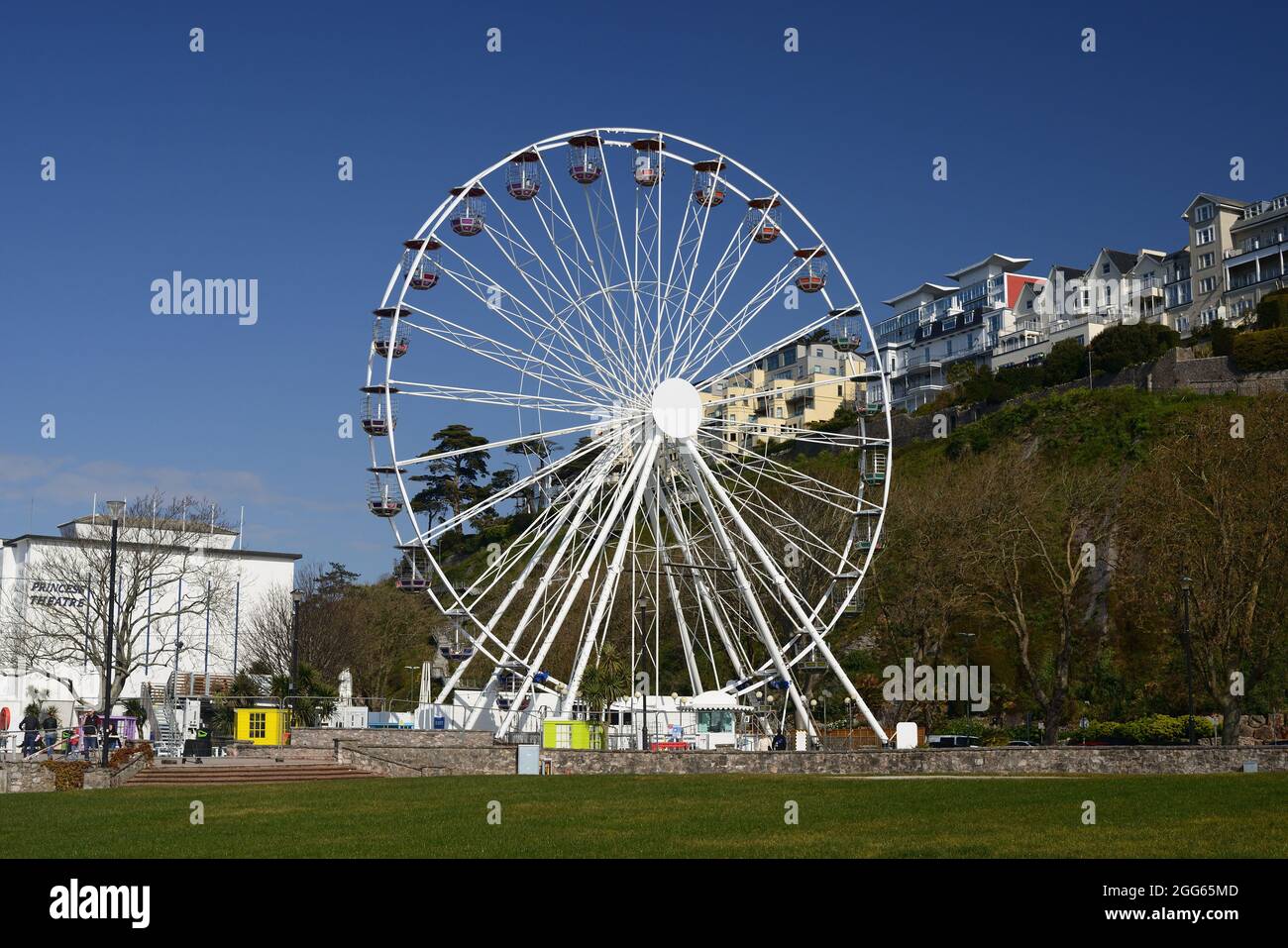 Big wheel, Torquay seafront Stock Photo Alamy