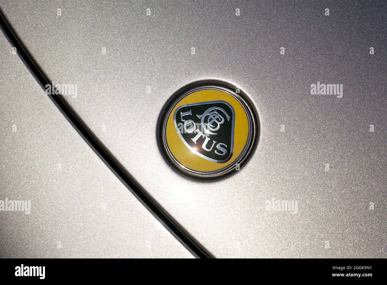 Lotus, company logo in Berlin, Germany Stock Photo Alamy