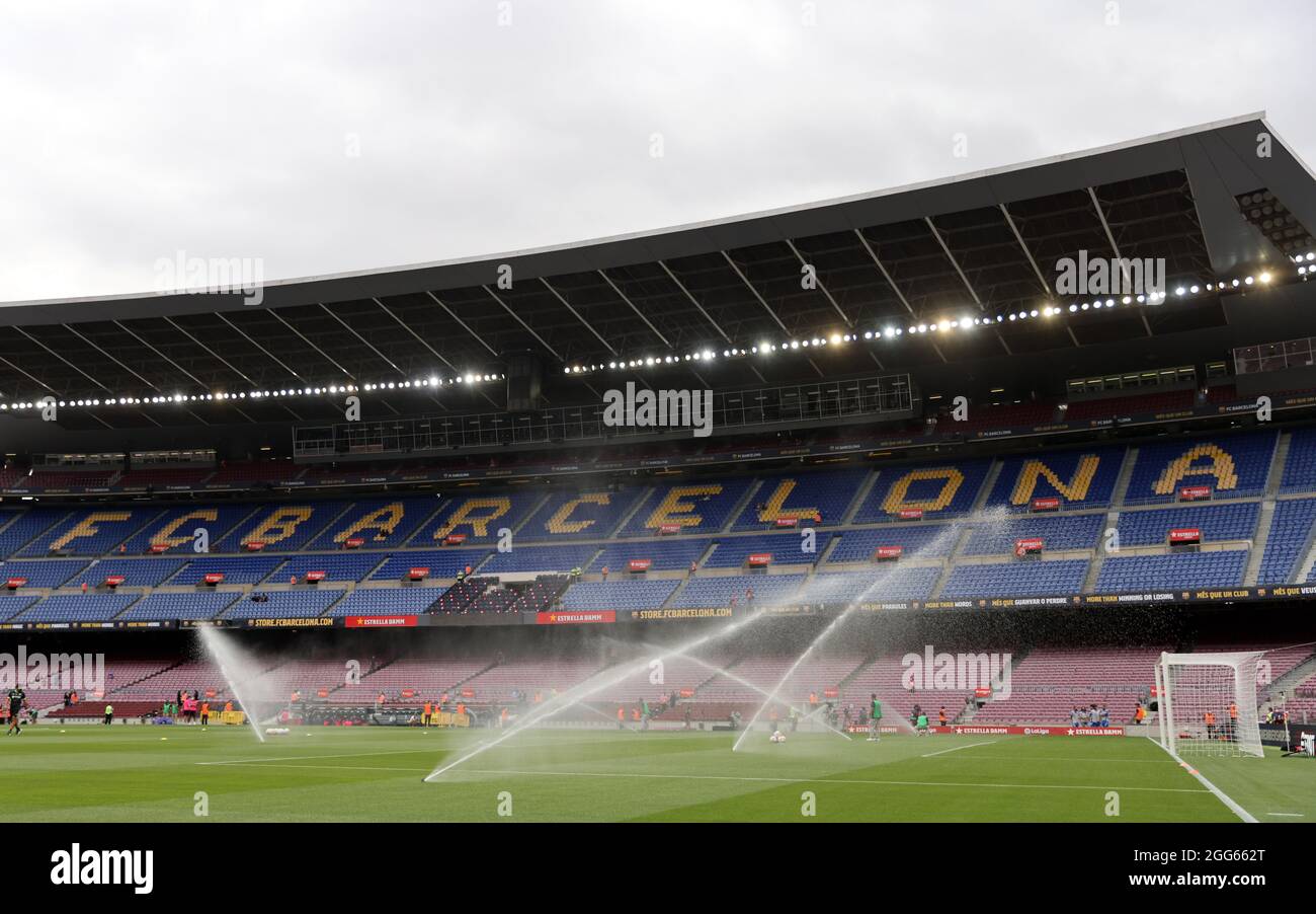Camp Nou Stadium Inside High Resolution Stock Photography and Images - Alamy