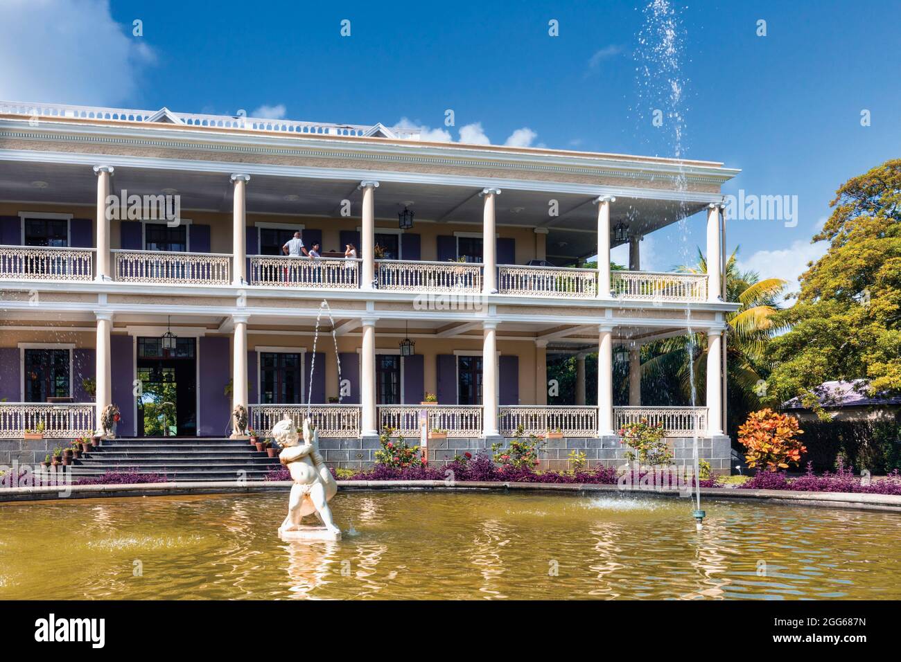 Mauritius chateau labourdonnais hi-res stock photography and images - Alamy