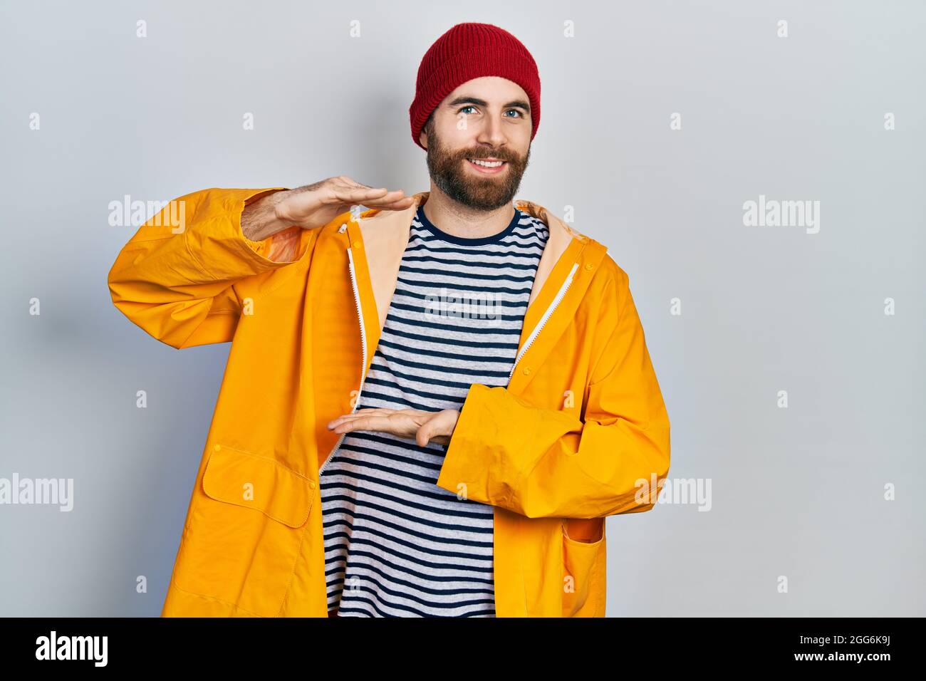 big yellow raincoat