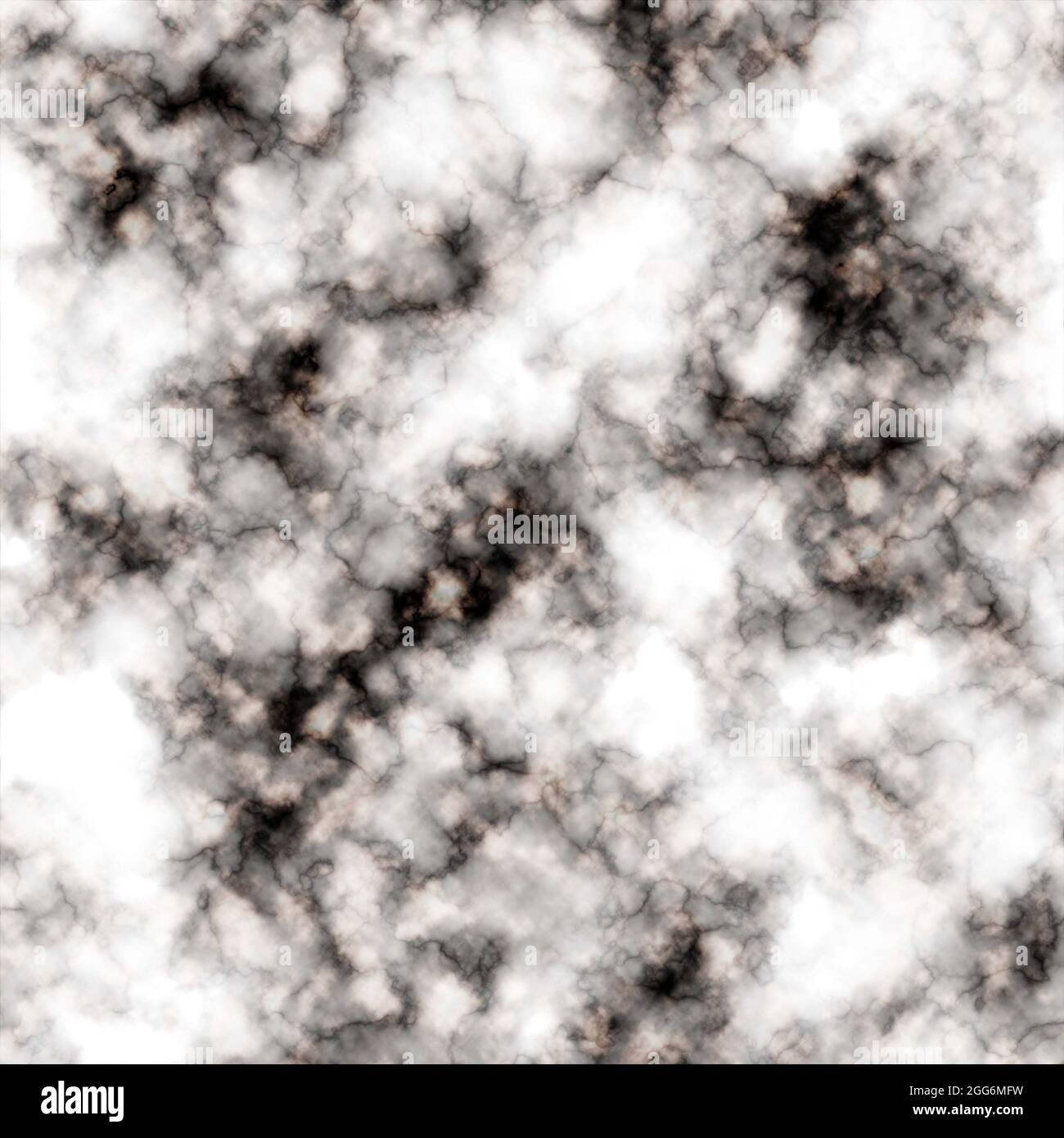 This is a marble style background or wallpaper created in rose gold, black, and white Stock Photo