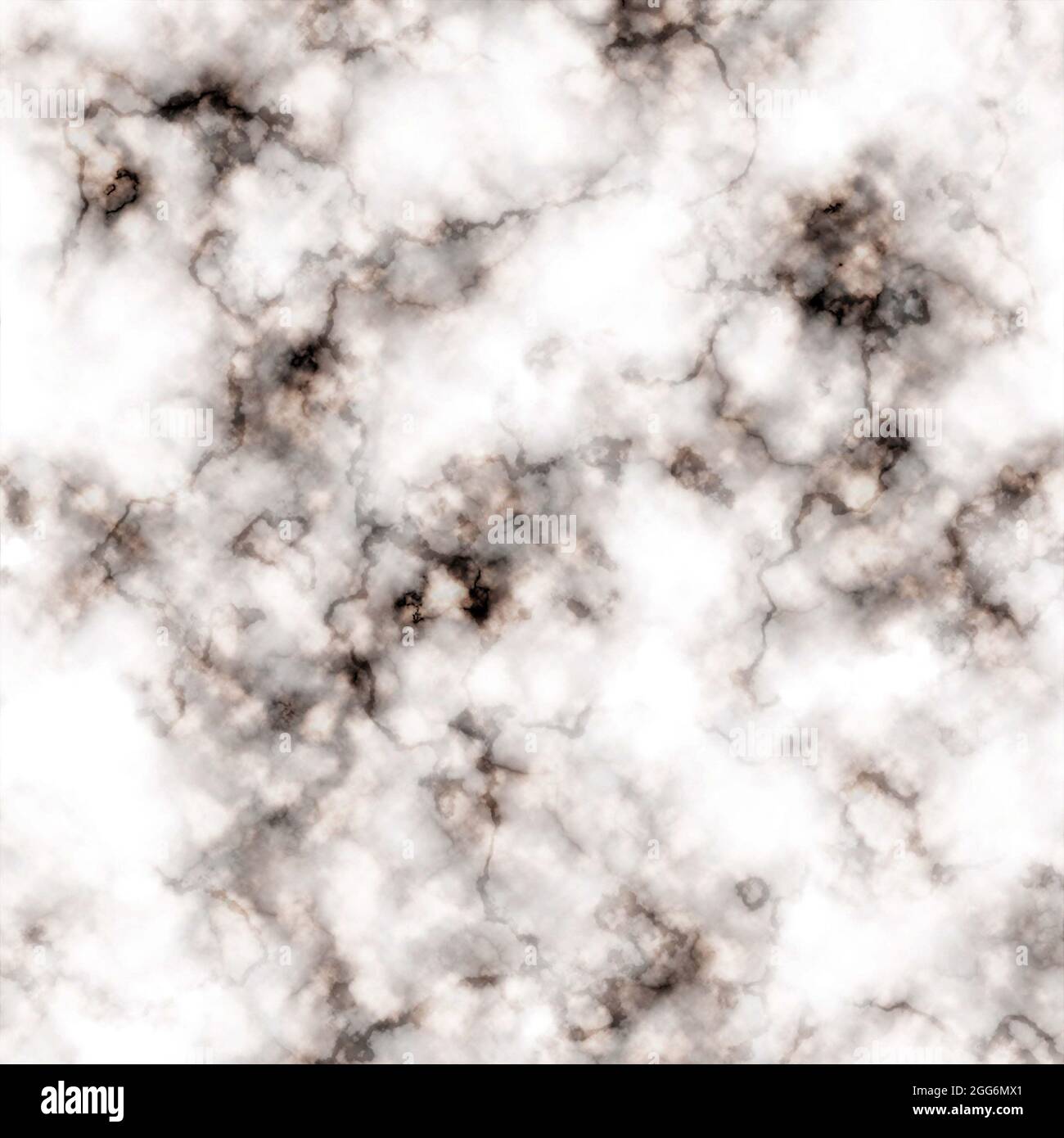 This is a marble style background or wallpaper created in rose gold tones, black and white Stock Photo