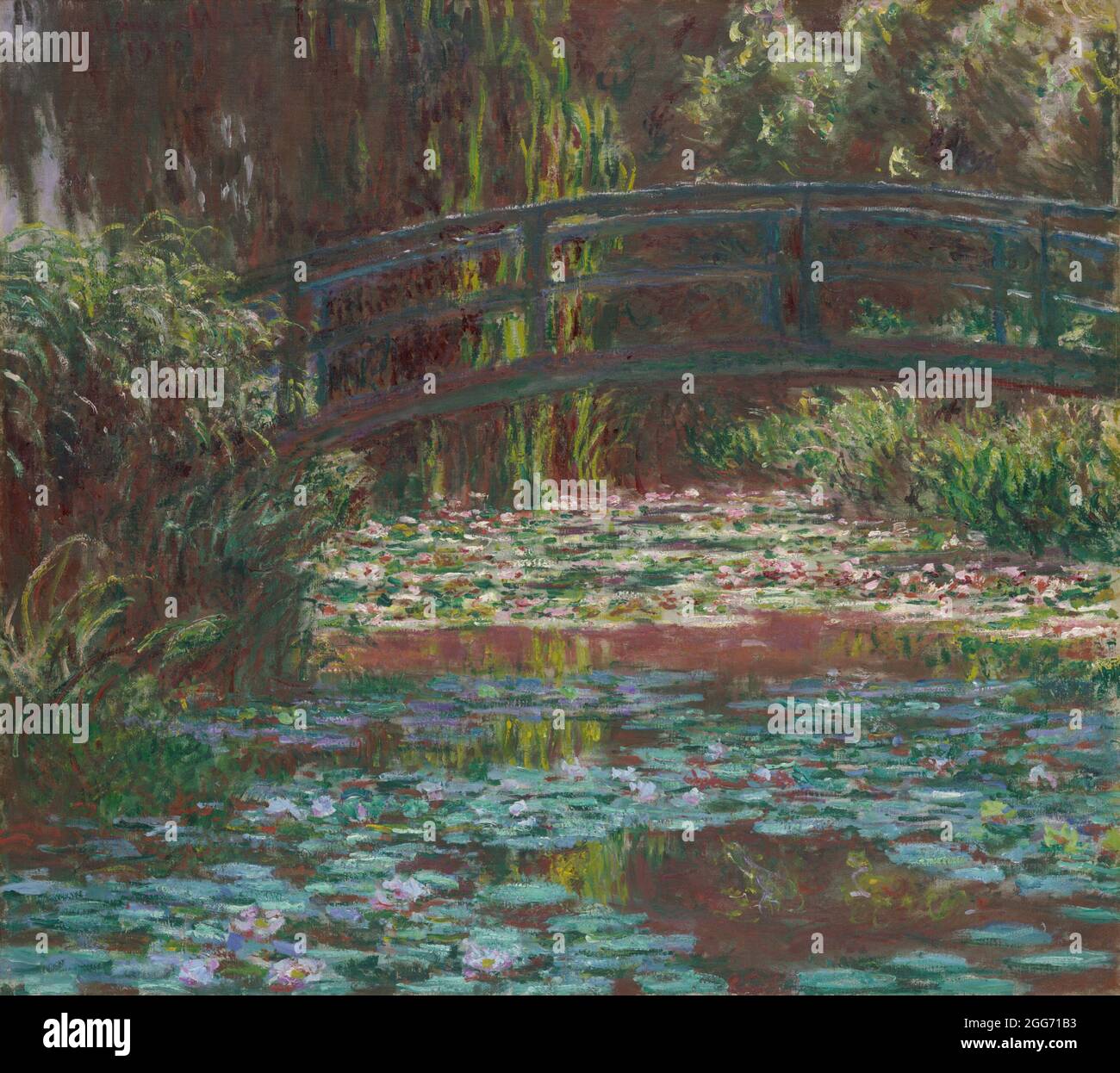 Water Lily Pond 1900 by Claude Stock Photo Alamy