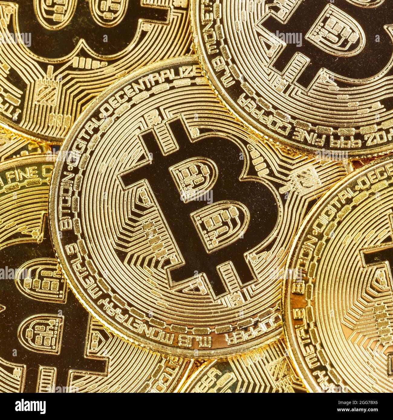 Bitcoin crypto currency paying online pay digital money cryptocurrency  business finances square bit coin Stock Photo - Alamy