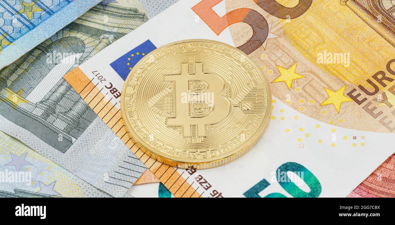 Euro bitcoin exchange hi-res stock photography and images - Alamy