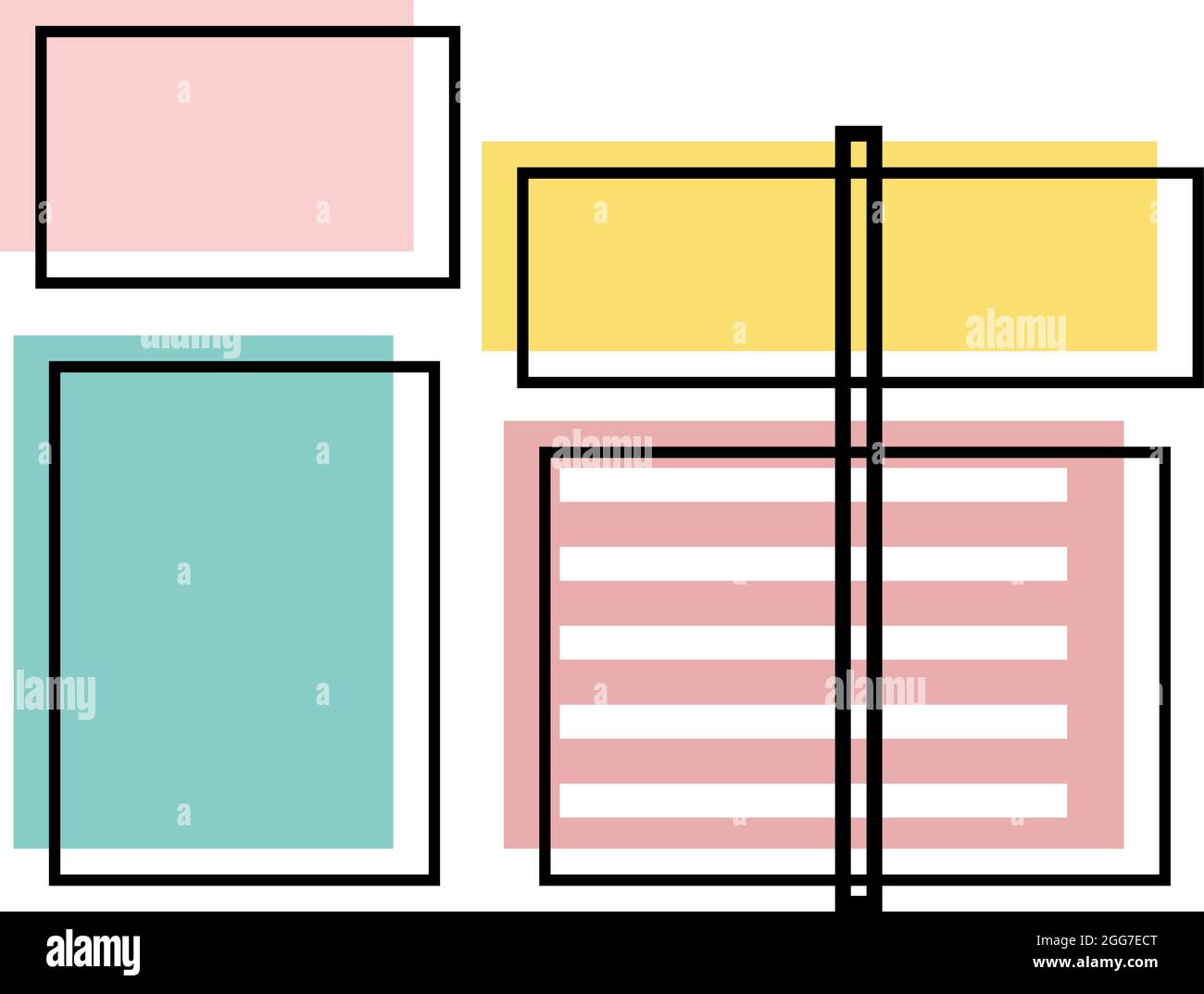 Multi colored gift boxes, icon illustration, vector on white background ...