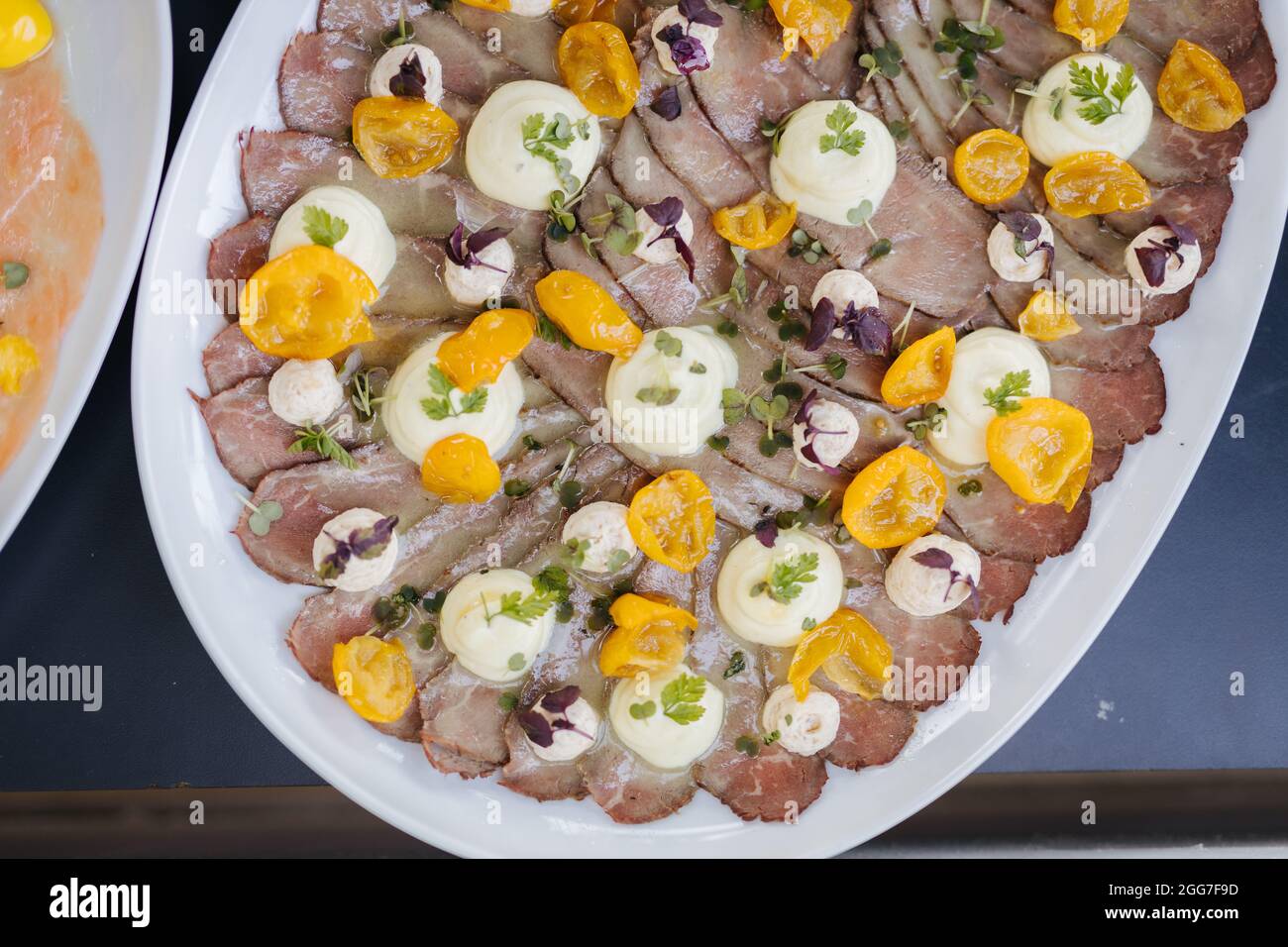 Finger food dinner party hi-res stock photography and images - Alamy