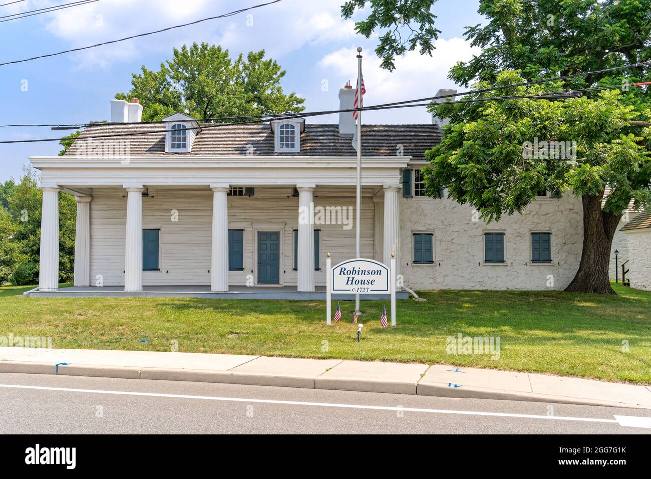 Robinson House in Claymont Delaware is a historic house built in 1723