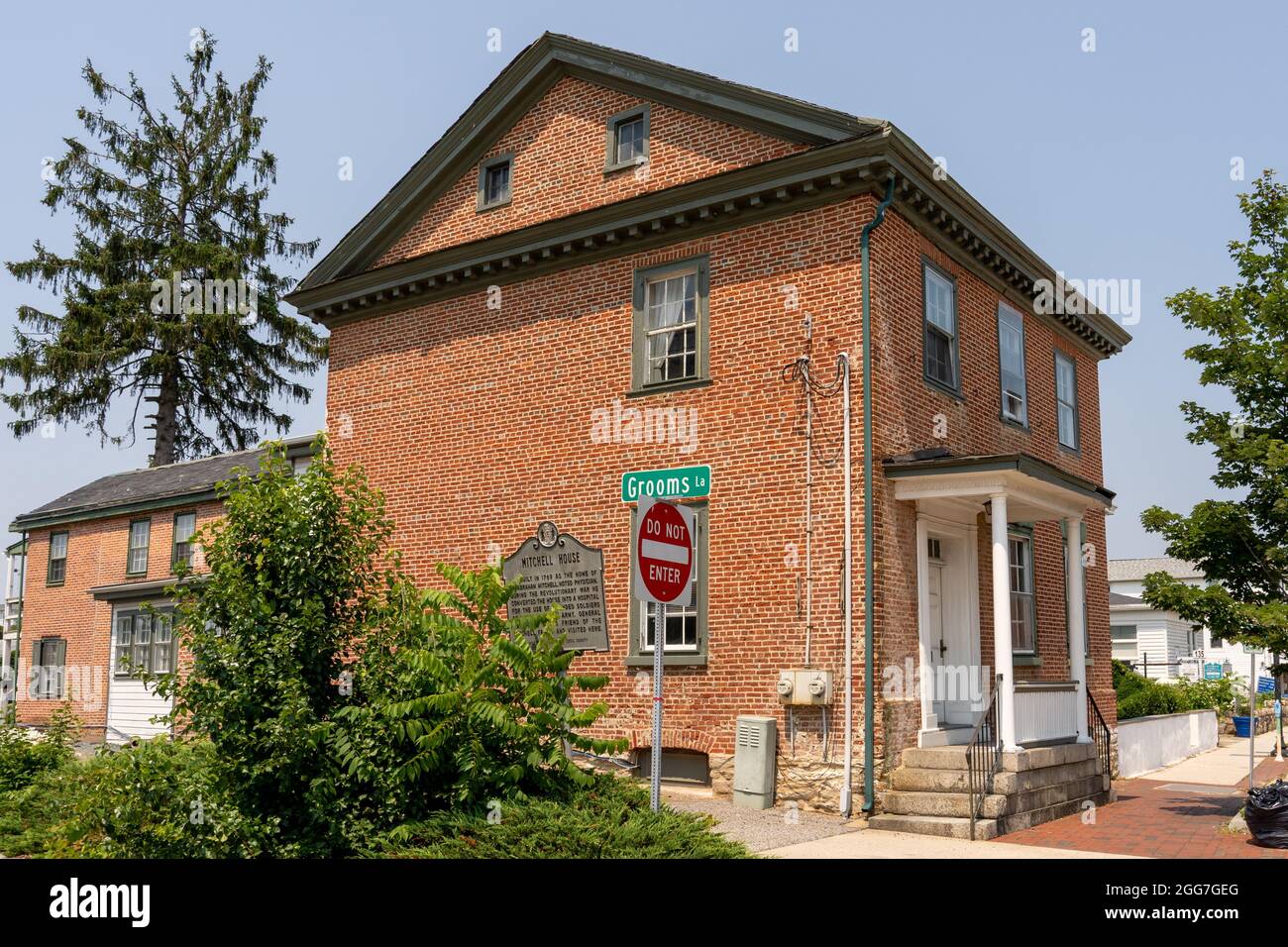 Elkton, Maryland July 7, 2021 Mitchell House is a style historic house built by Dr