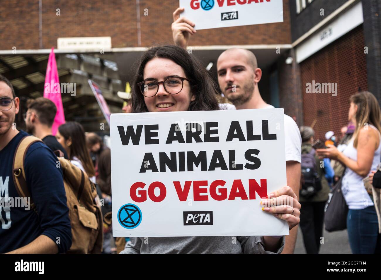 National Animal Rights March, organised by Animal Rebellion and ...