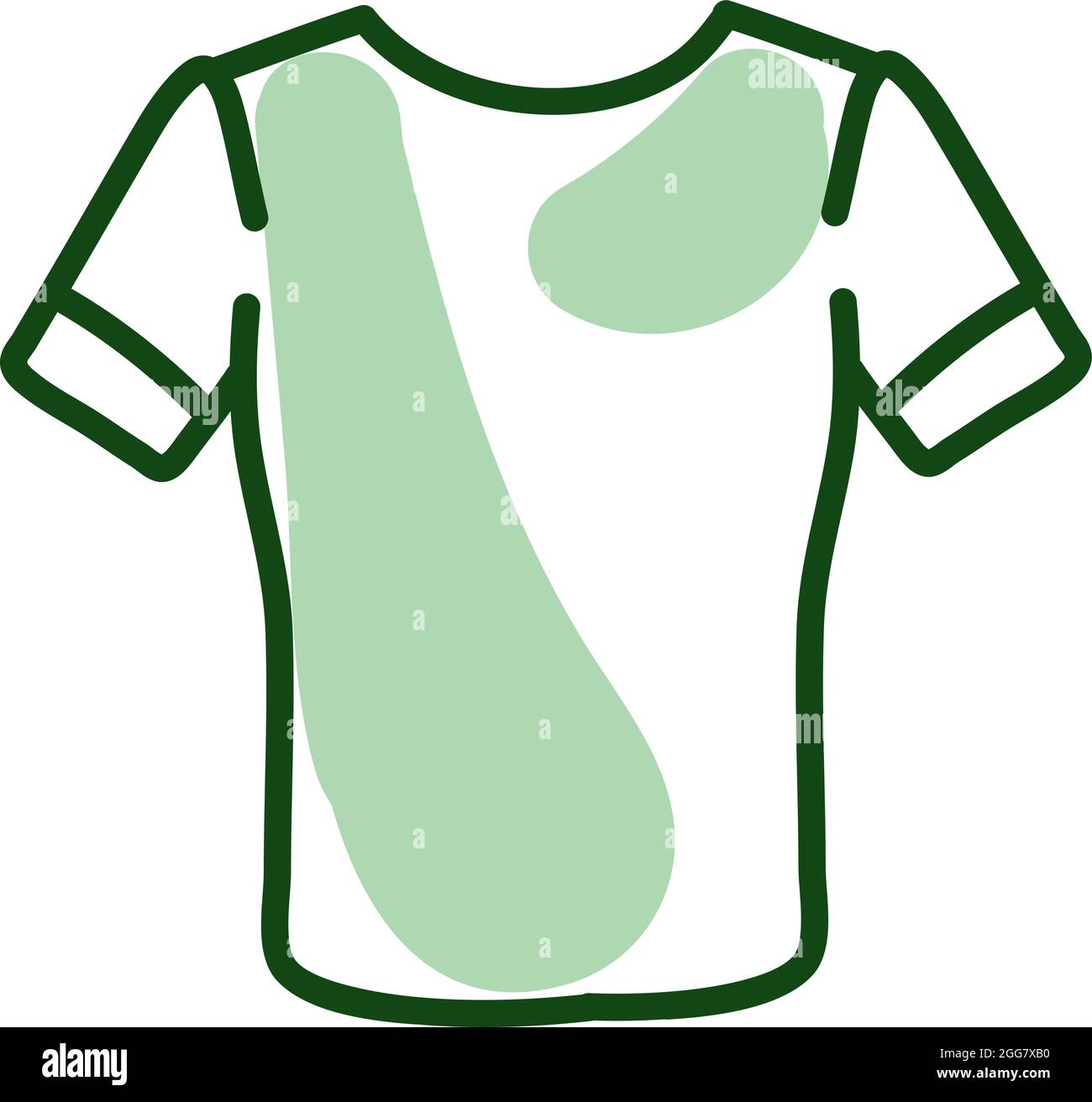 Louis Vuitton logo T-shirt mockup in green colors. Mockup of realistic shirt  with short sleeves. Blank t-shirt template with empty space for design. L  Stock Vector Image & Art - Alamy
