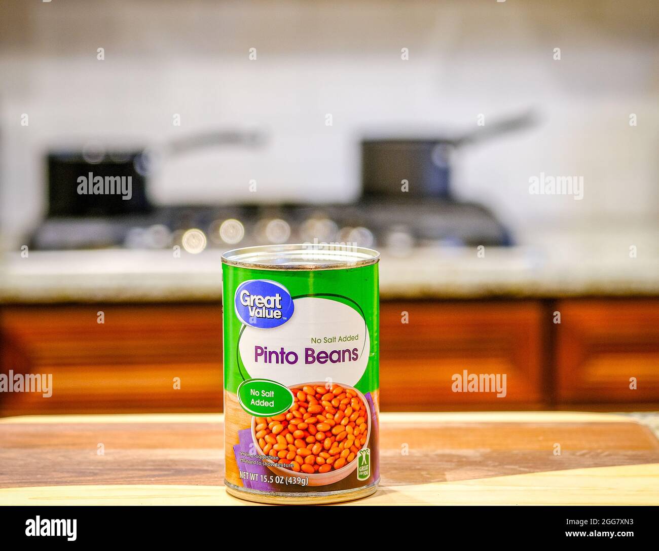 Great Value Pinto Beans Stock Photo