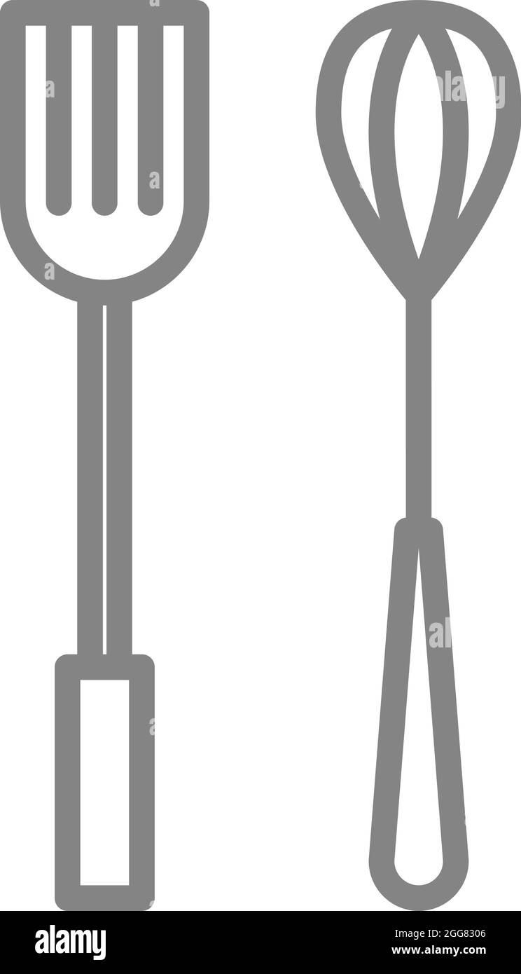 Baking tools, illustration, on a white background Stock Vector Image