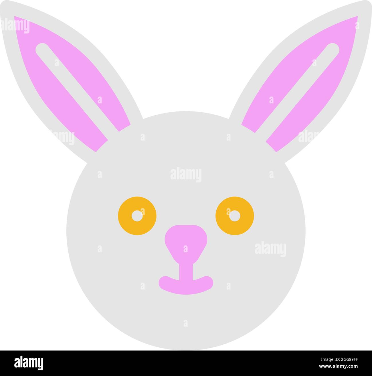 Easter bunny illustration Stock Vector Images - Alamy