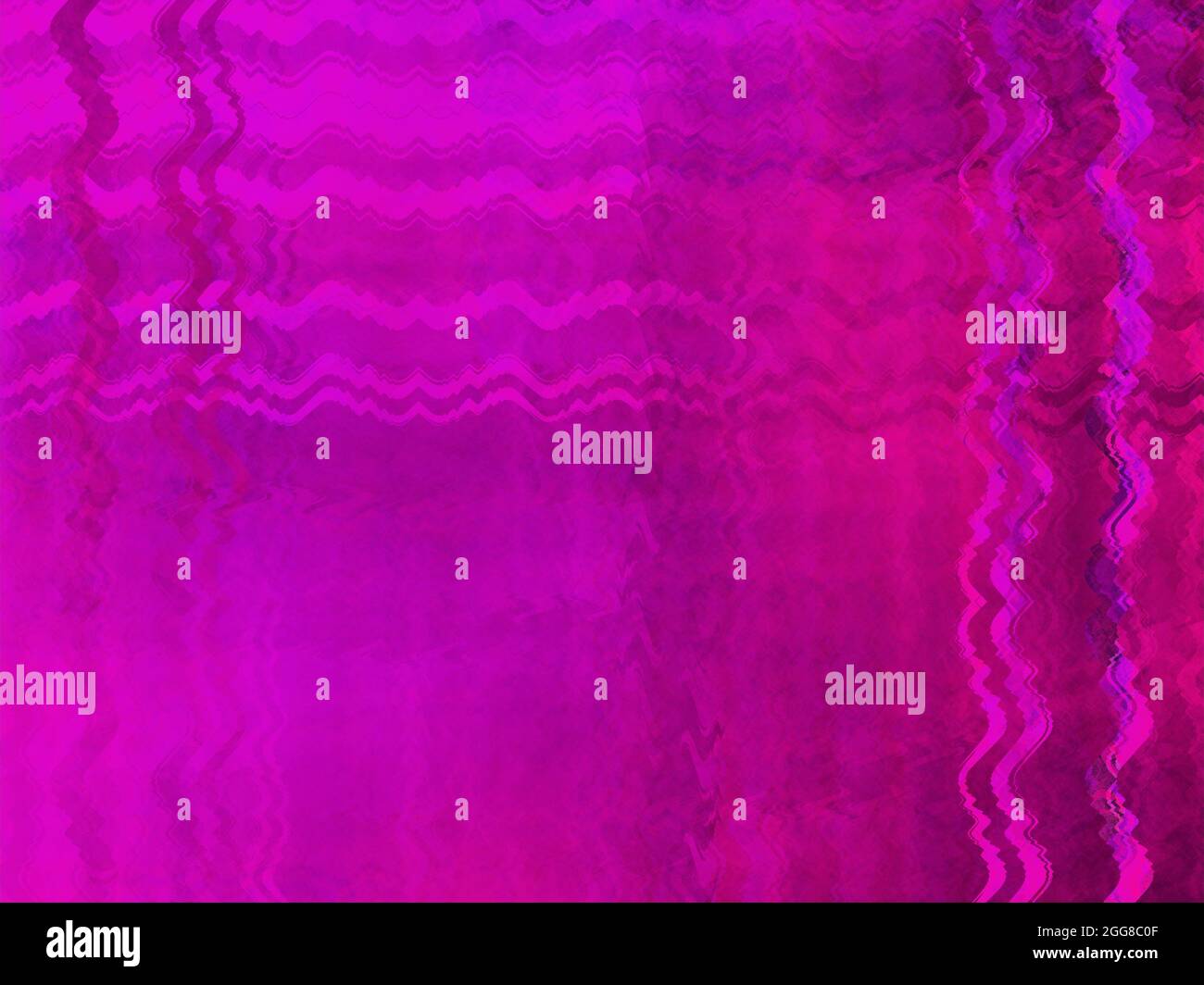 Pink / Purple Background - Metallic Foil Wave Texture Stock Photo