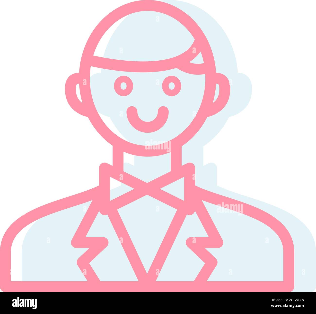 Groom in suit, illustration, vector on a white background Stock Vector ...