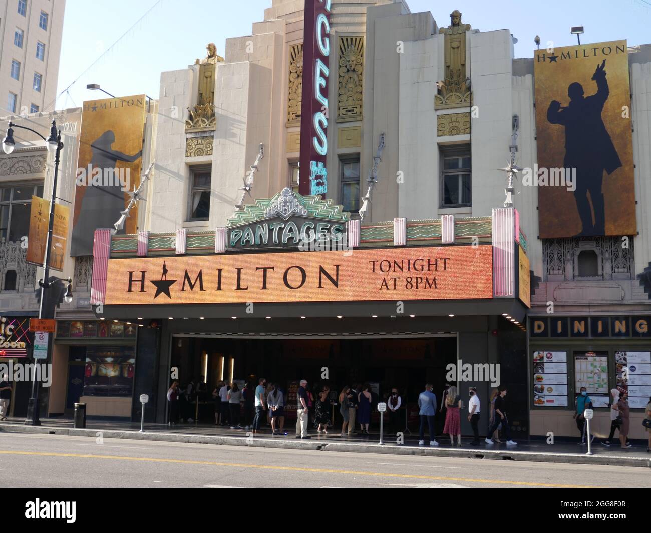 Hamilton theatre marquee hi res stock photography and images Alamy