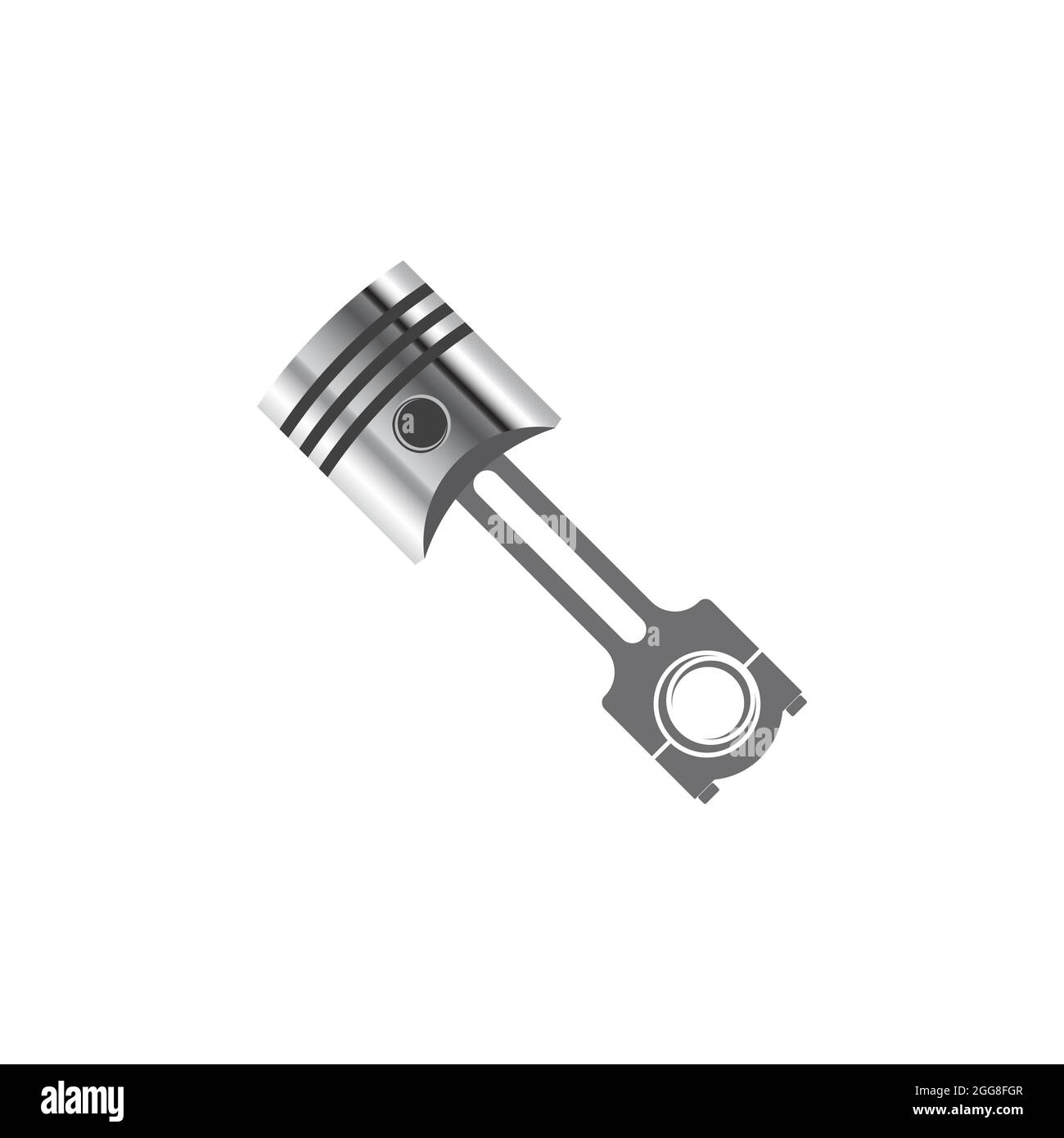 piston Vector icon design illustration Template Stock Photo - Alamy