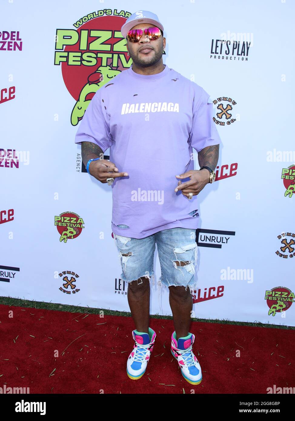 Beverly Hills United States 29th Aug 21 Beverly Hills Los Angeles California Usa August 29 Rapper Flo Rida Tramar Lacel Dillard Arrives At The World S Largest Pizza Festival 21 Held At Beverly Hills United States 29th Aug 21 Beverly Hills Los Angeles California Usa August 29 Rapper Flo Rida Tramar Lacel Dillard Arrives At The World S Largest Pizza Festival 21 Held At