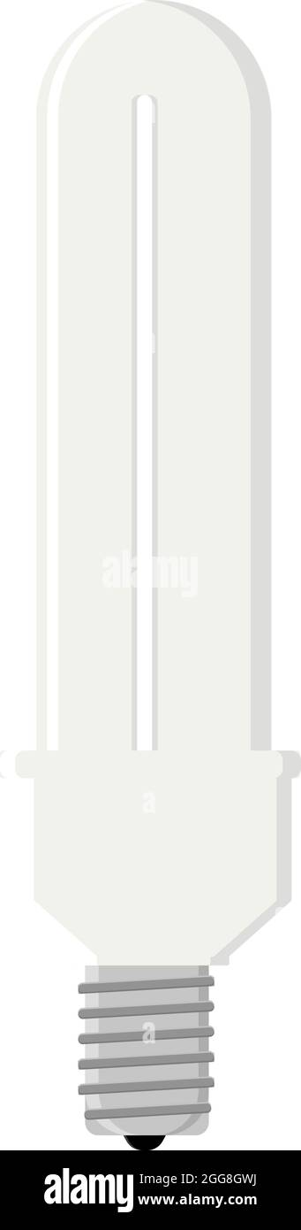 Lightbulb on white background Stock Vector Images - Alamy