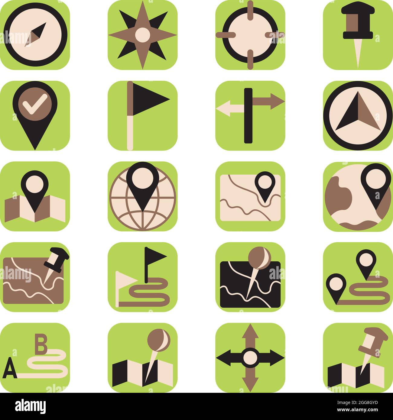 Positioning vector vectors hi-res stock photography and images - Alamy
