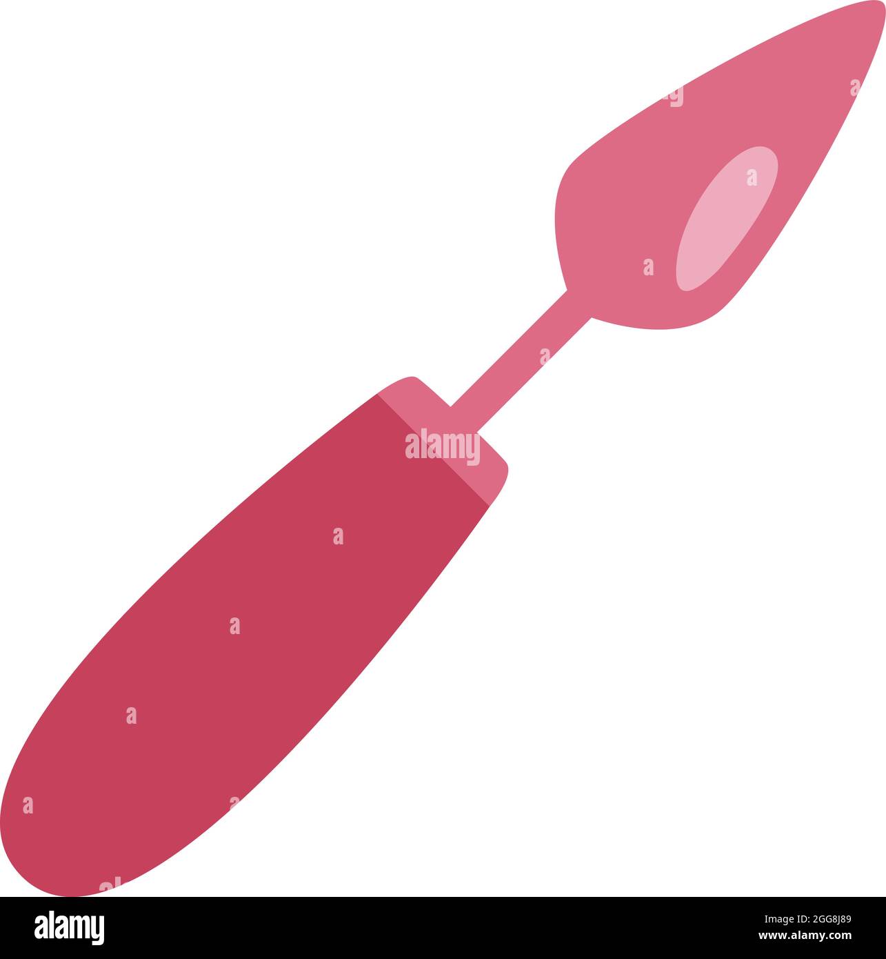 Oil with palette knife Stock Vector Images Alamy