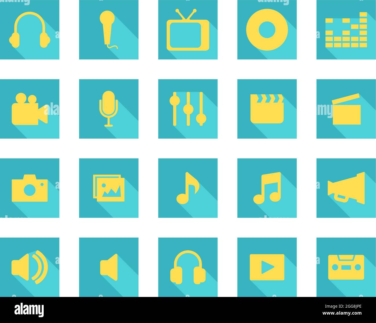 Multimedia vector vectors hi-res stock photography and images - Alamy