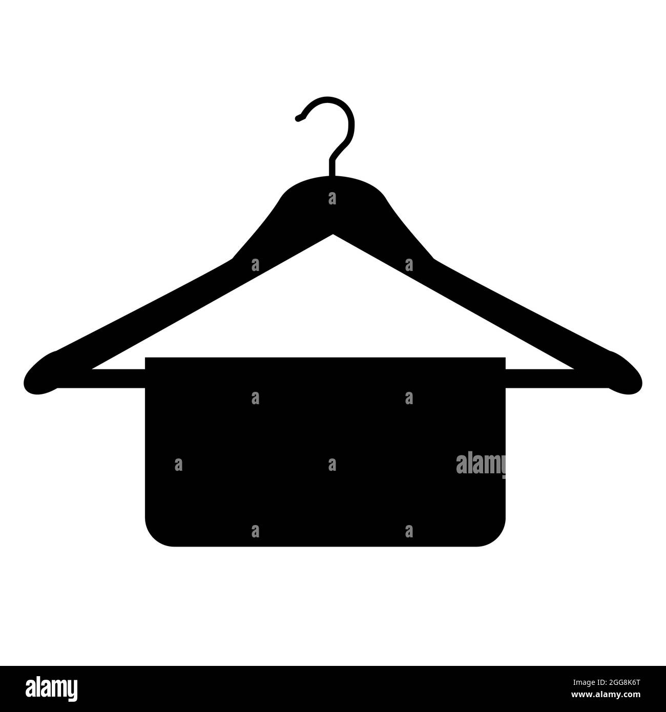 Clothes hanger icon sign symbol hires stock photography and images Alamy