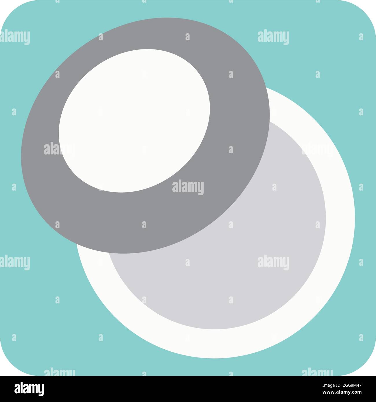 Face powder white background Stock Vector Images - Alamy