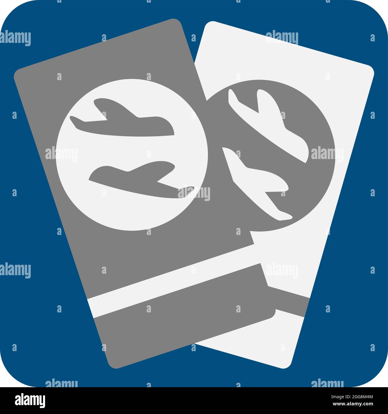 Airline tickets vector vectors hi-res stock photography and images - Alamy
