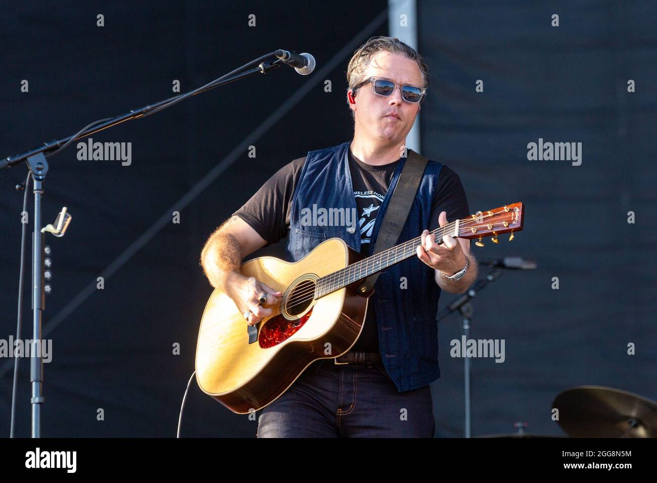 Jason Isbell and The 400 Unit during the Railbird Music Festival at The Grounds at Keeneland on