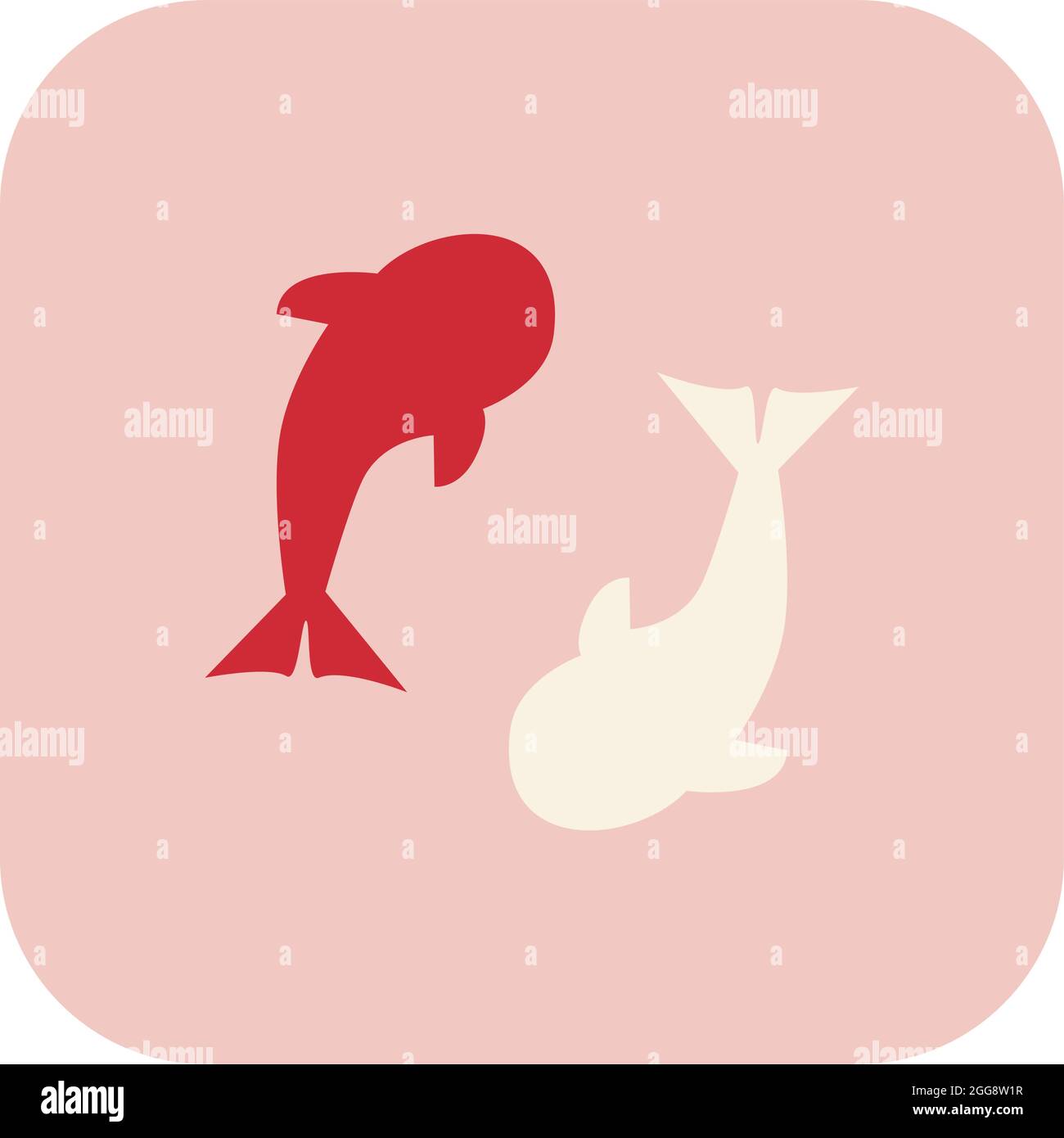 Japan fishes, illustration, vector, on a white background Stock Vector ...