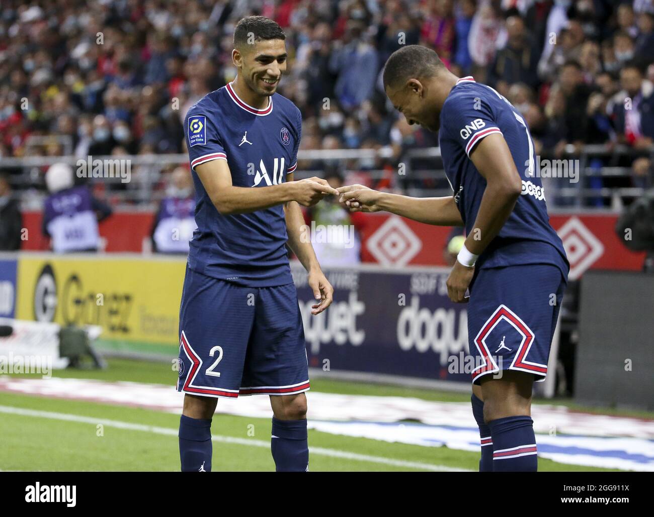 Mbappé and Hakimi on target as PSG outwit Dortmund in Champions League