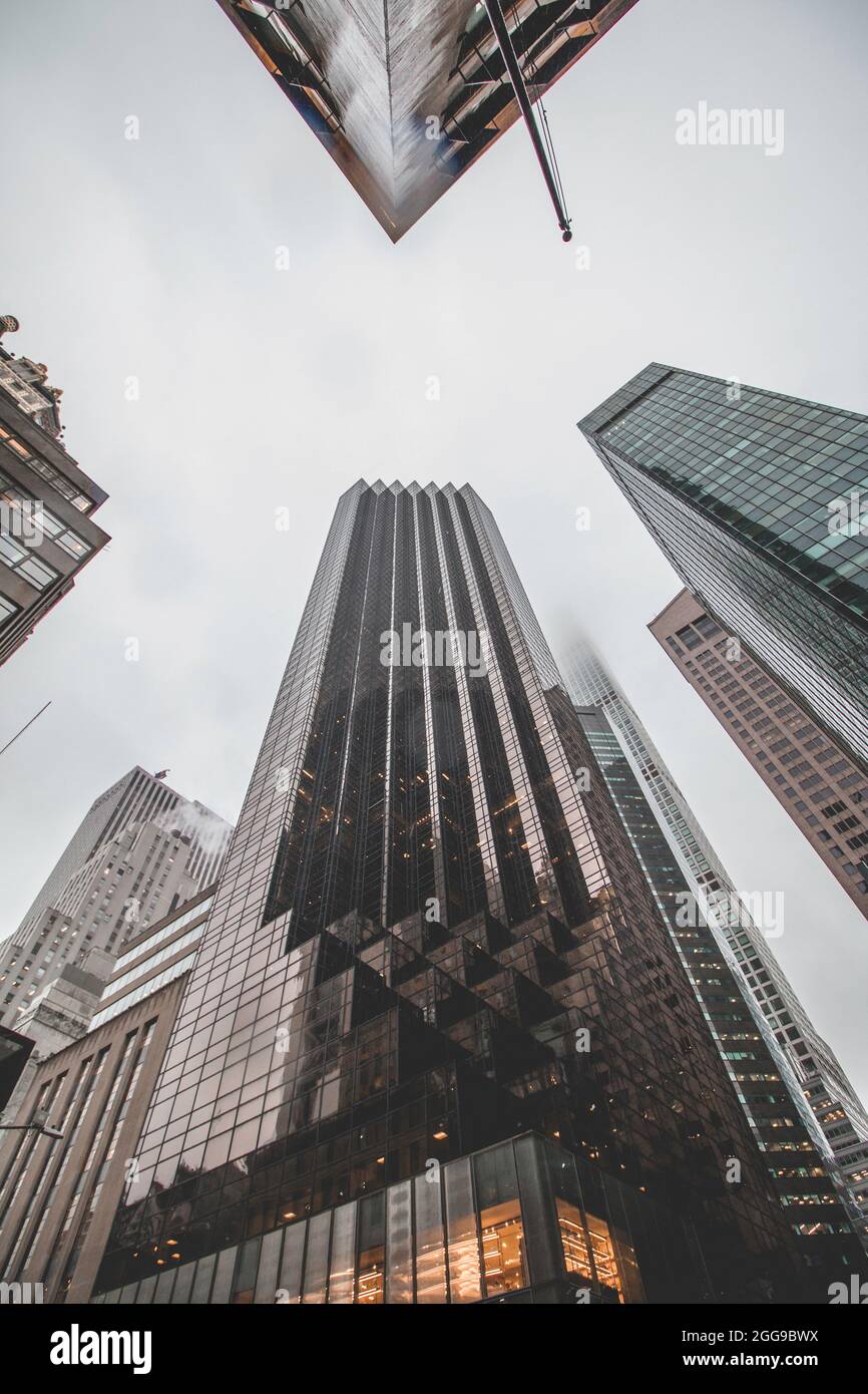 Trump tower new york winter hi-res stock photography and images - Alamy