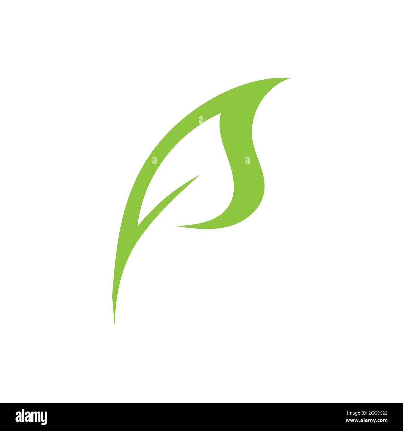 logos of green leaf ecology nature element vector Stock Vector Image ...